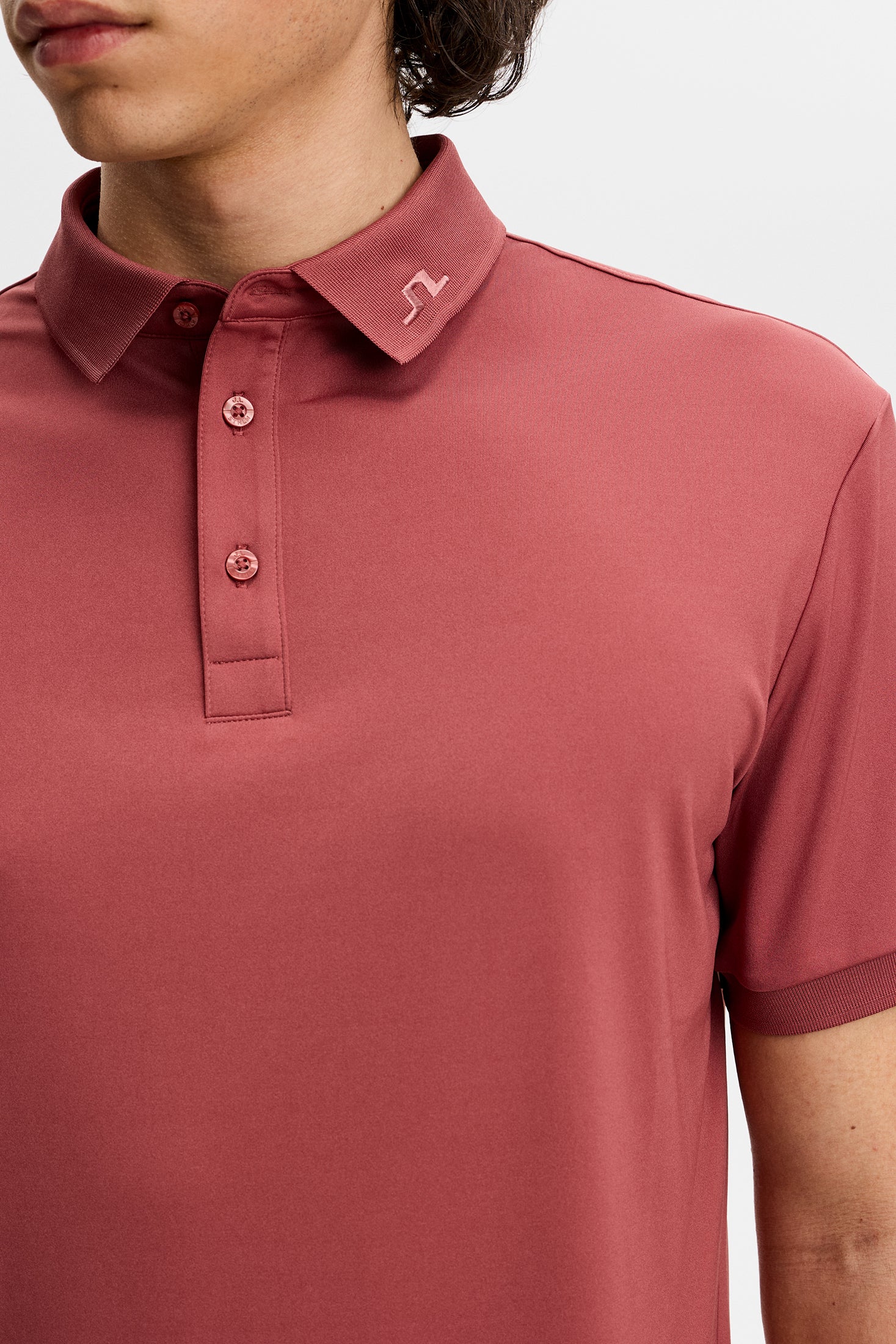 J.Lindeberg KV Polo punainen pikeepaita