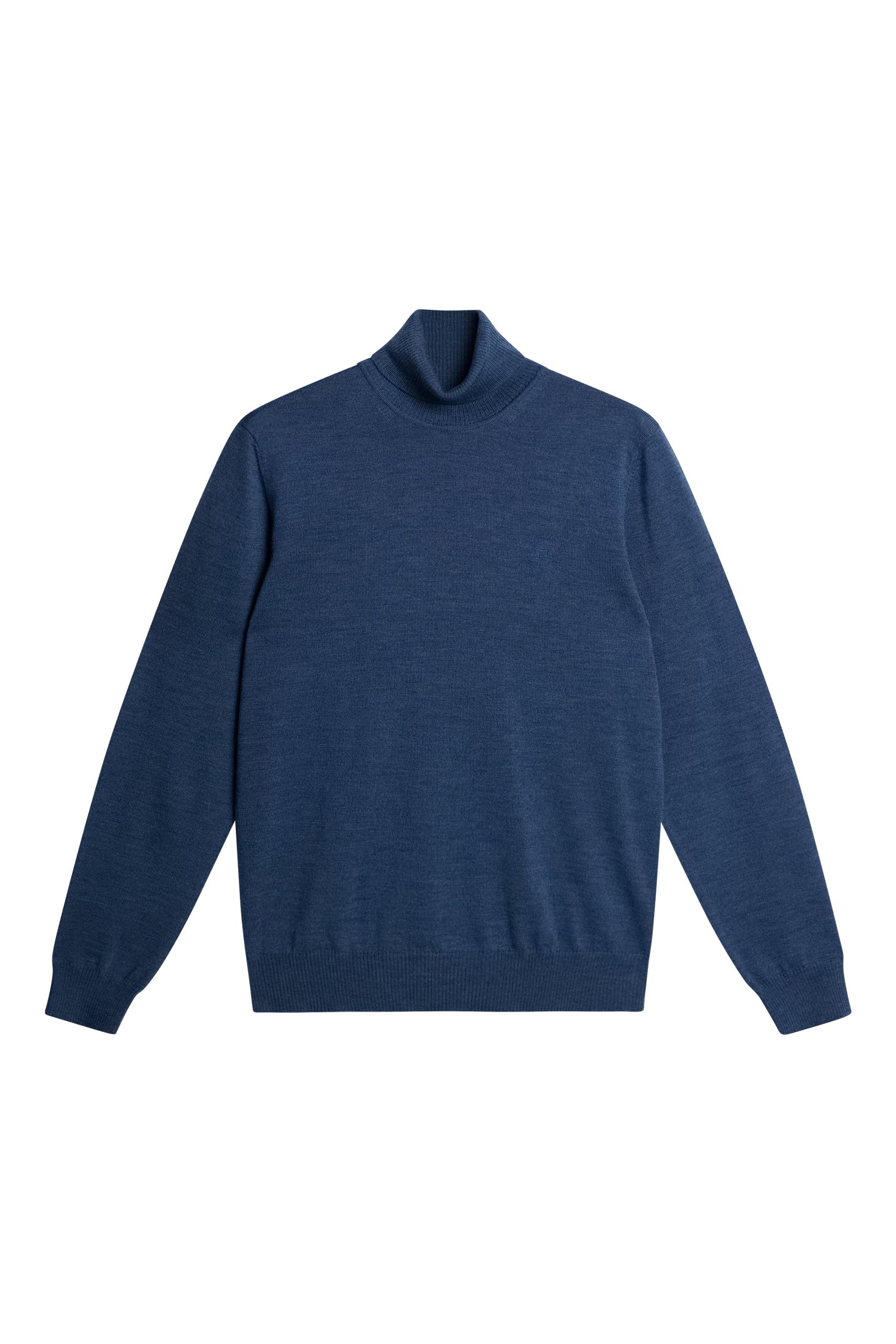 J.Lindeberg merinovillaneule sininen Kaden Merino Turtleneck