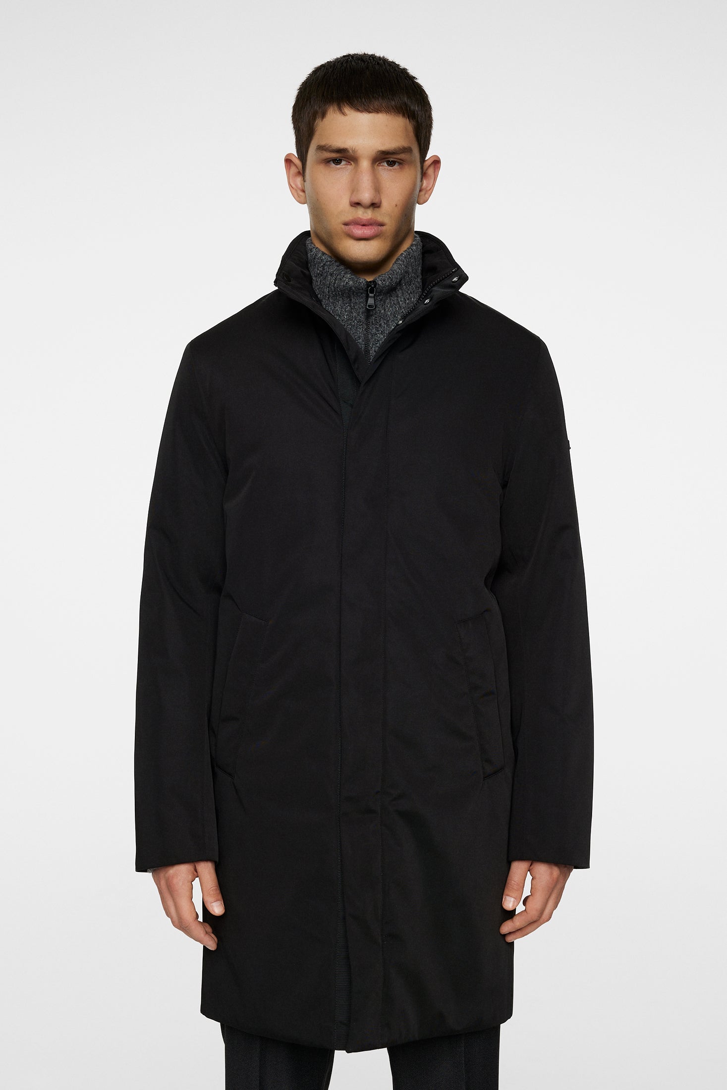 J.Lindeberg topattu popliinitakki Hassan 2L Padded Coat