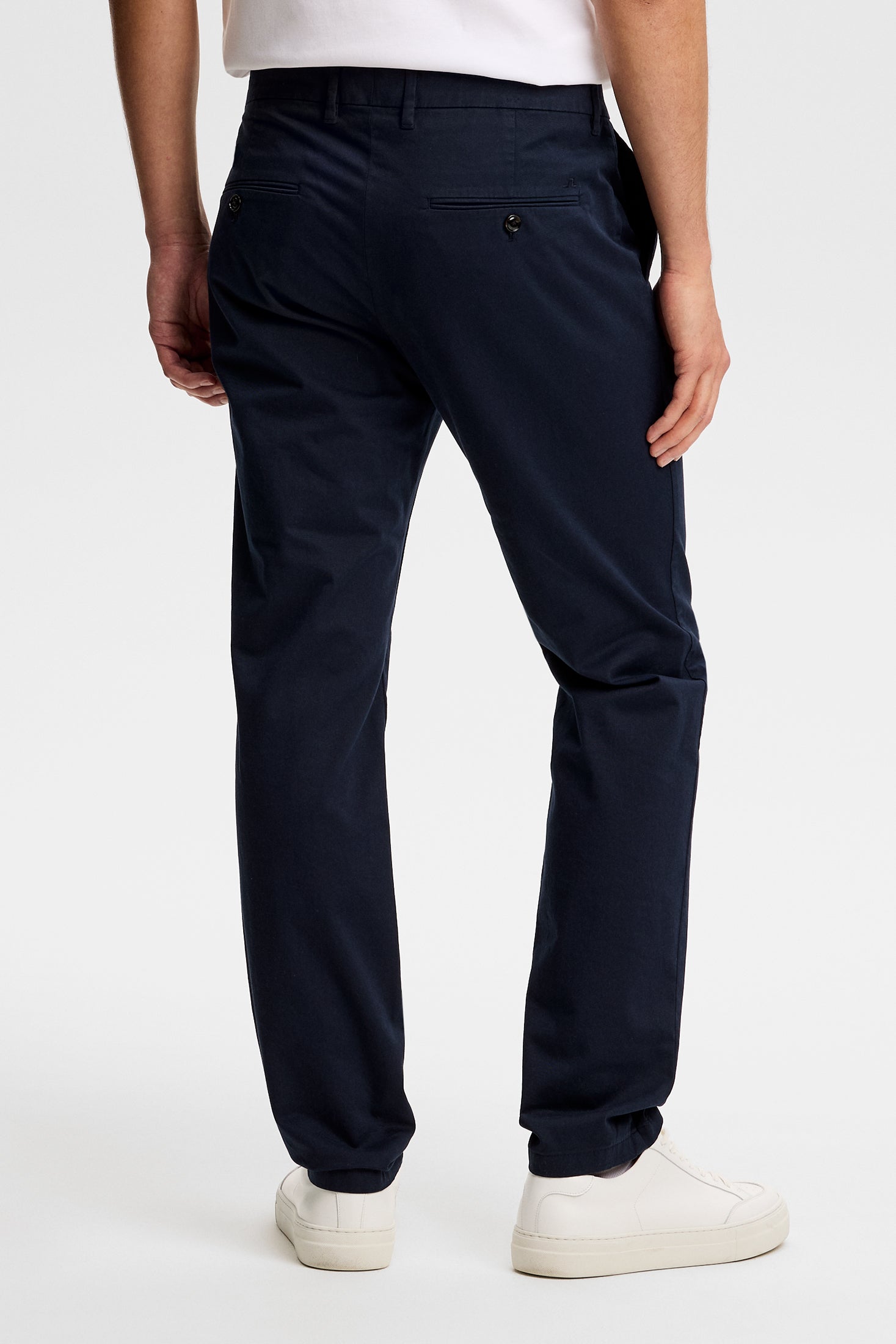 J.Lindeberg Chaze Cotton Stretch Pants navy chinot