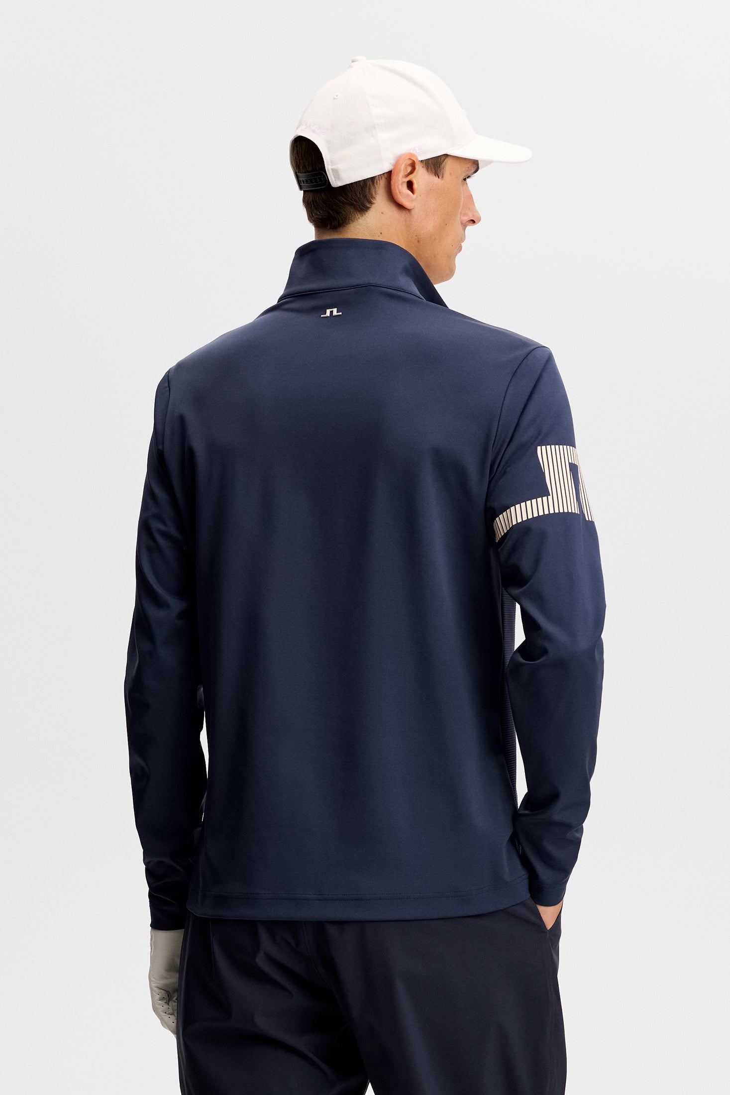 J.Lindeberg Heath Strike Mid Layer tekninen paita navy