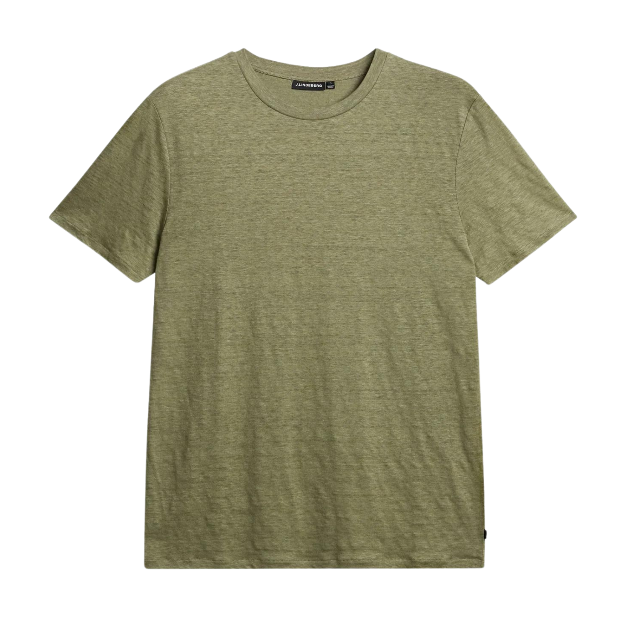 J.Lindeberg pellavainen vihreä t-paita "Coma Linen Tee"