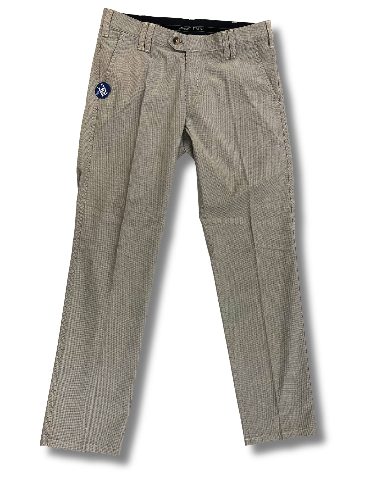 Buzo Denes puuvillahousu beige mikrostruktuuri