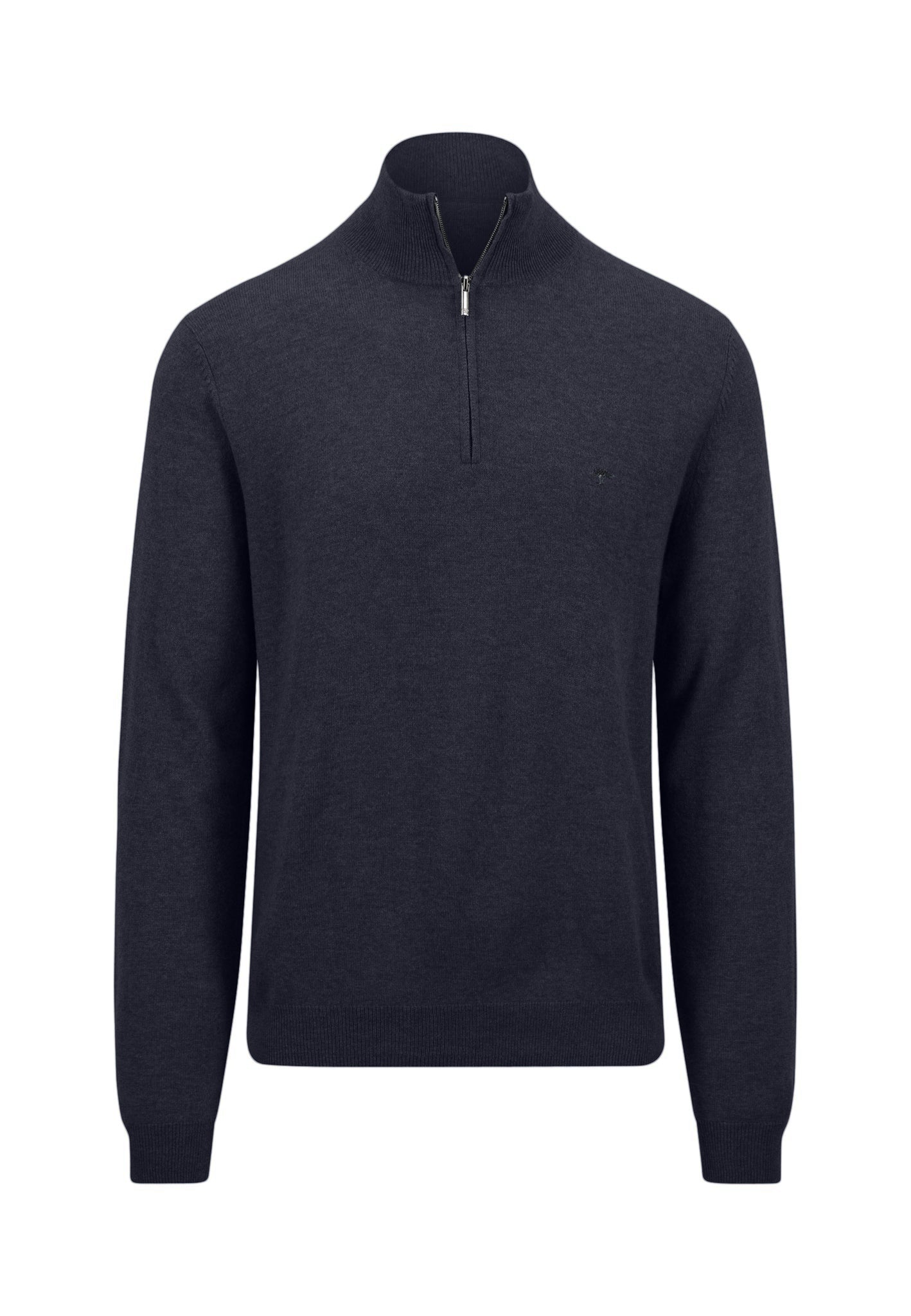 Fynch-Hatton merino-cashmere half zip neulepusero