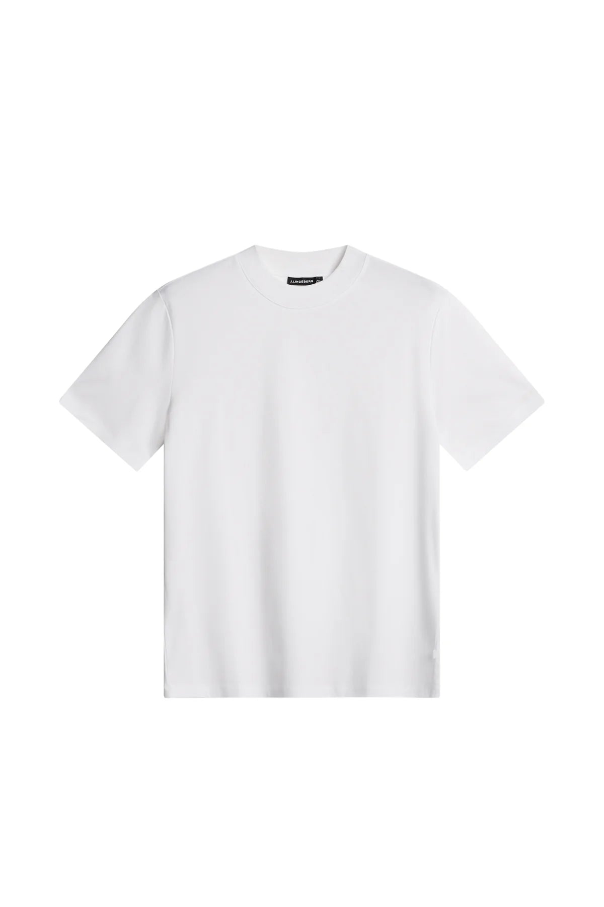 J.Lindeberg valkoinen t-paita "Ace Mock Neck T-Shirt"