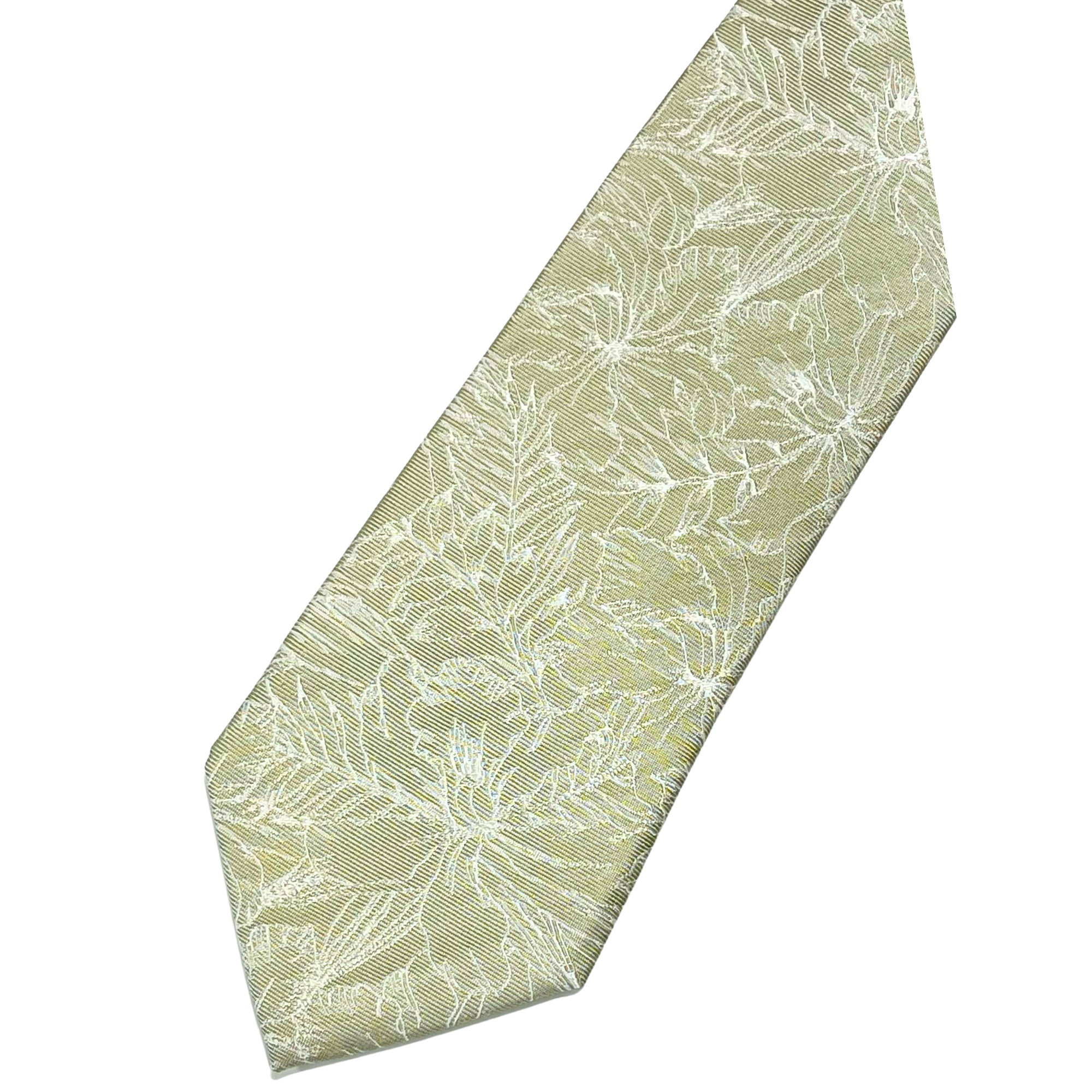 Matex solmio silkki vaaleanvihreä valkoinen kukkakuosi