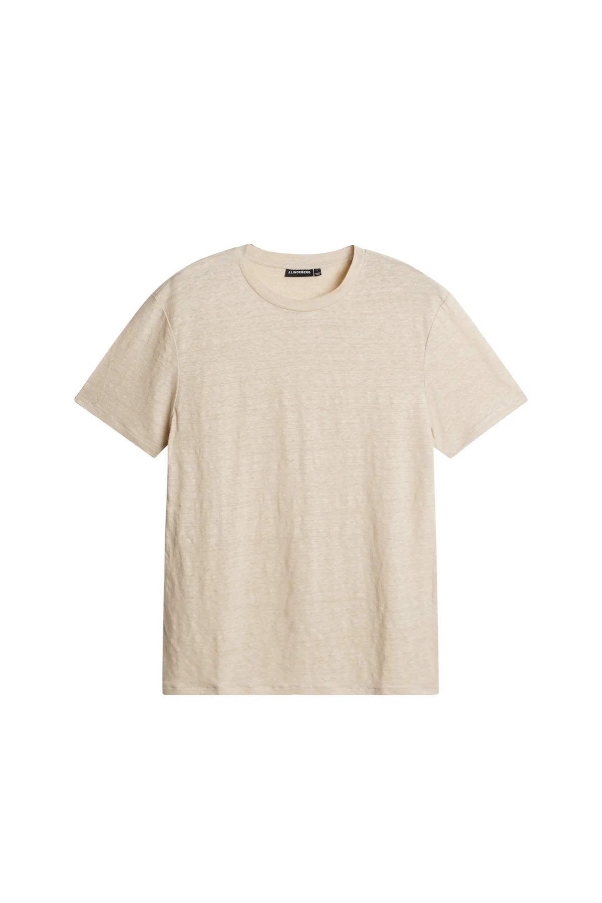 J.Lindeberg t-paita pellava beige "Coma Linen Tee"