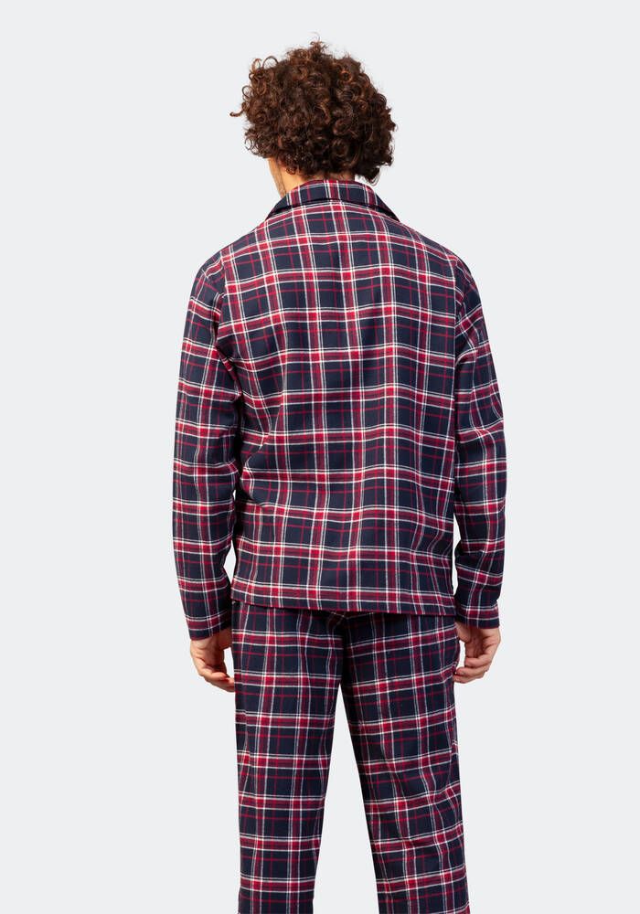 Hajo flanellipyjama punainen ruutu