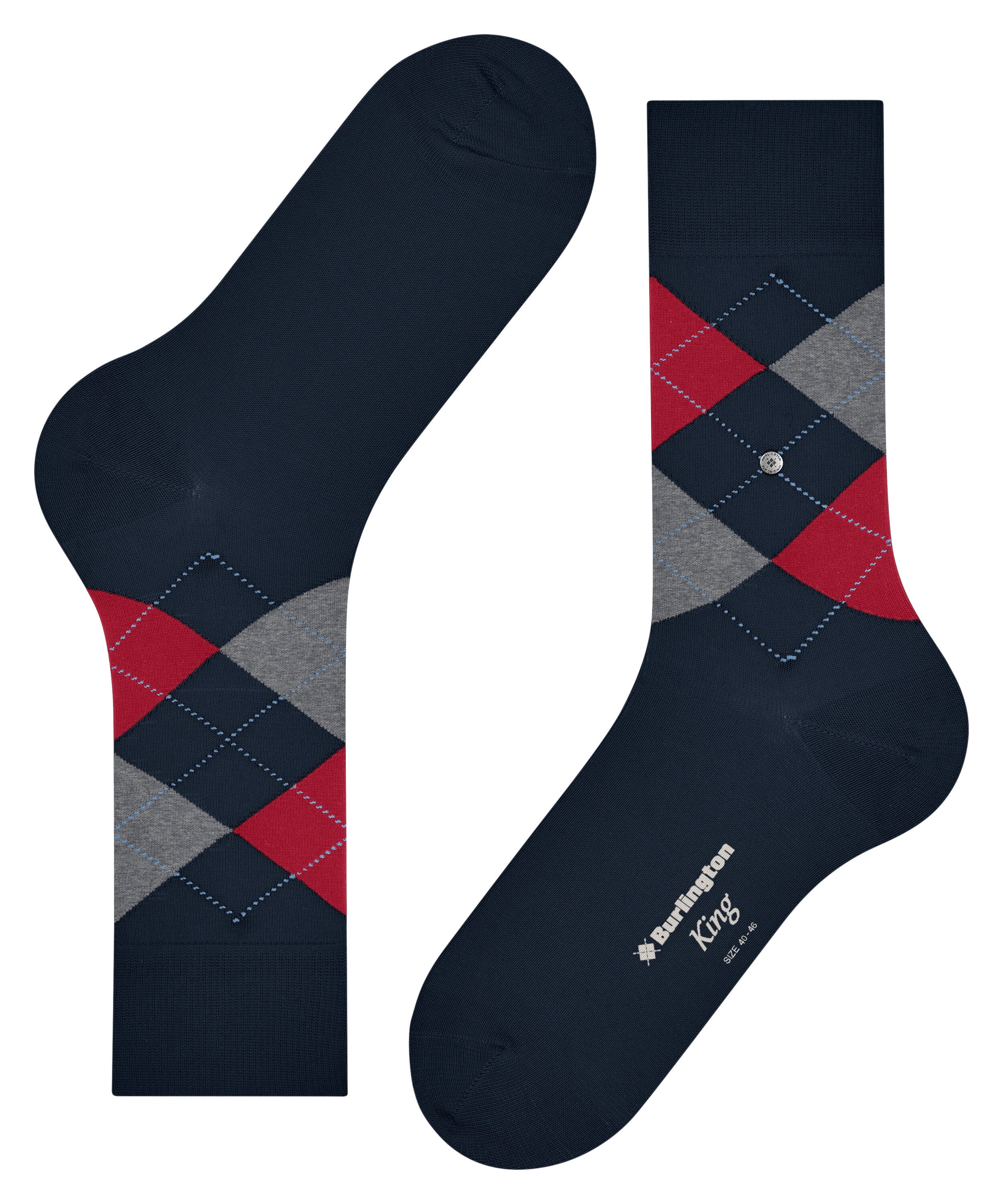 Burlington King sukat argyle-kuviolla