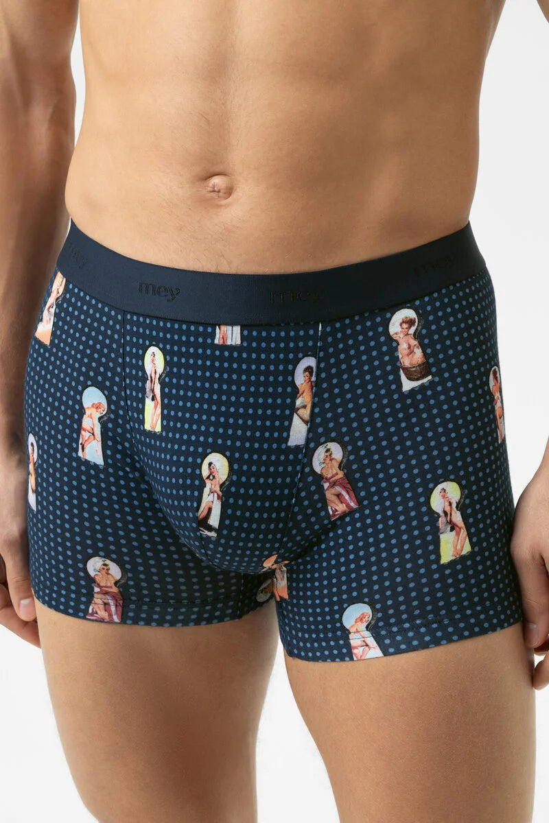 Mey alushousut sinisellä pin-up-kuviolla