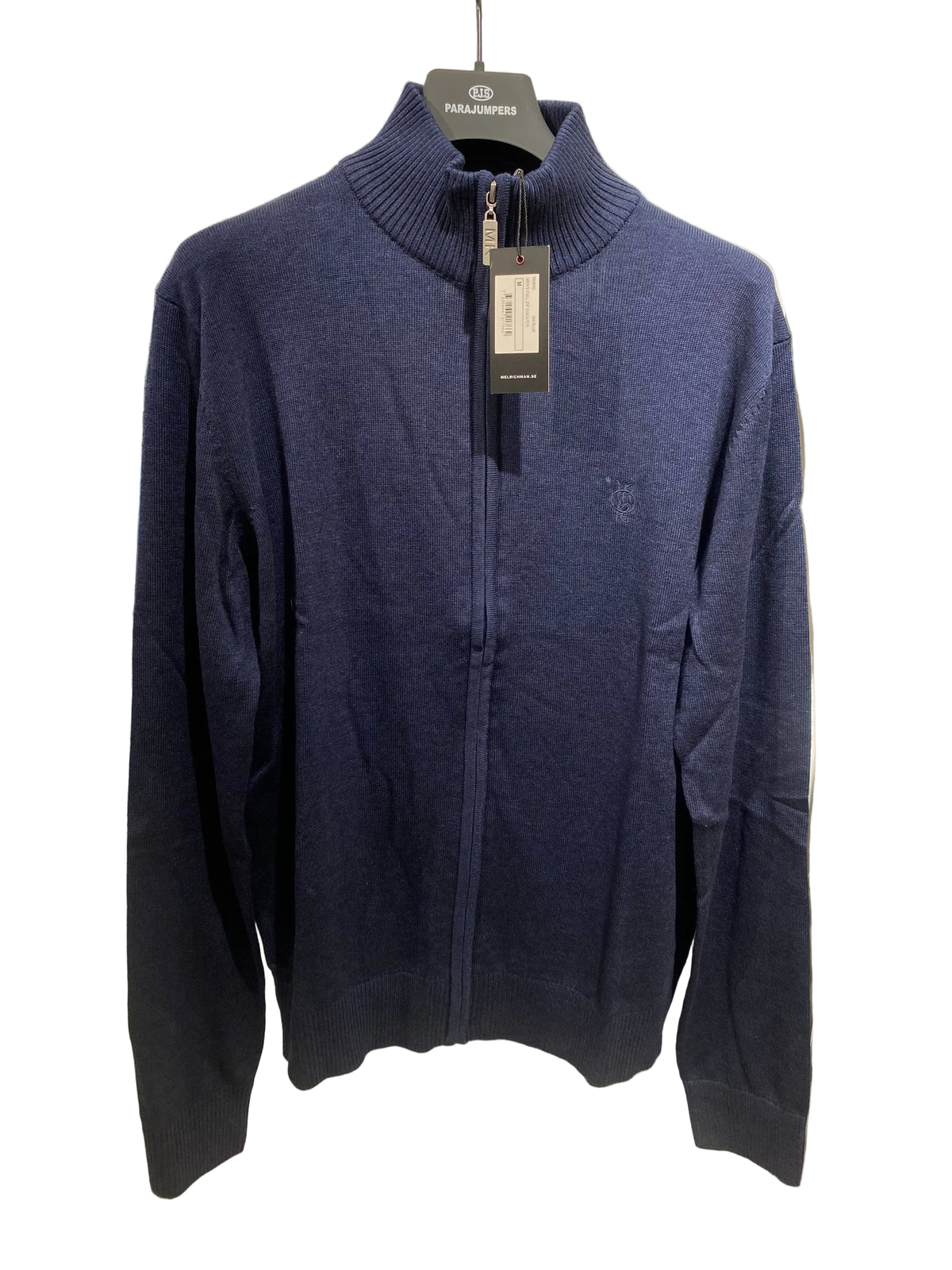 Mel Richman neuletakki Men's full zip sweater