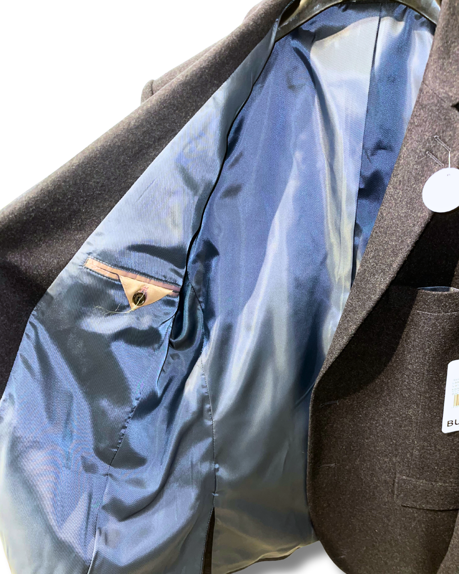Buzo flanellibleiseri Alexander tummansininen slim fit