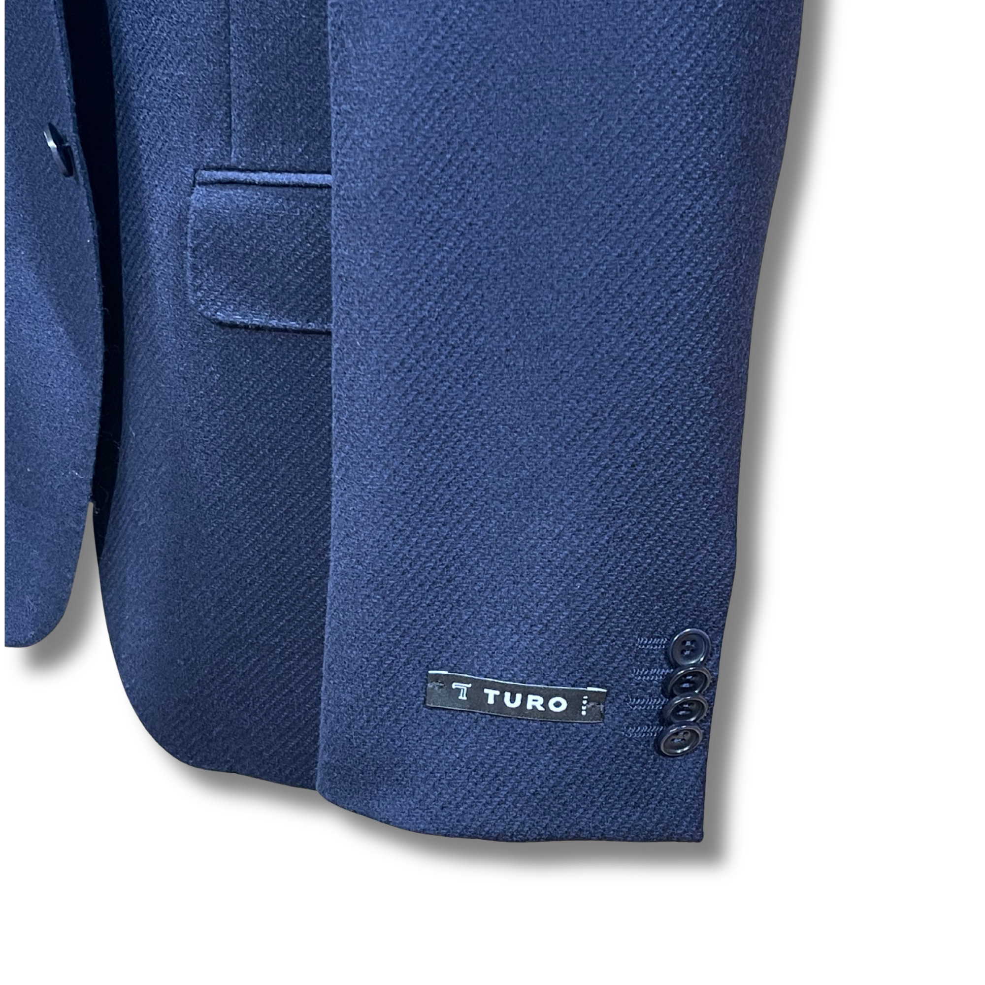 Turo Bologna navy villa bleiseri modern fit Marlane