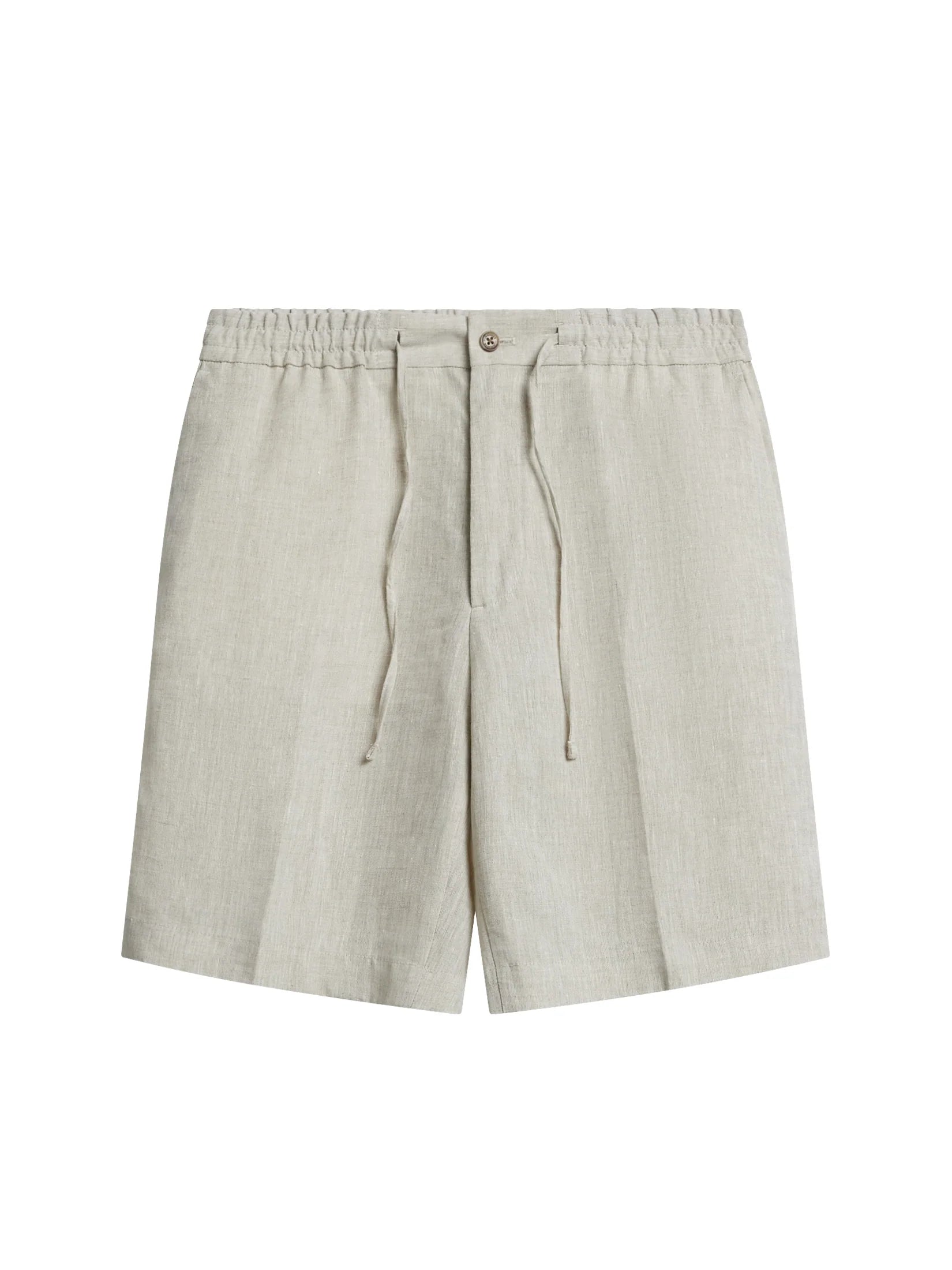 J.Lindeberg pellavashortsit beige "Baron Linen Shorts"