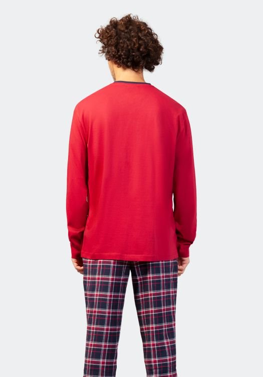 Hajo pitkä pyjama flanelli "Premium cotton"