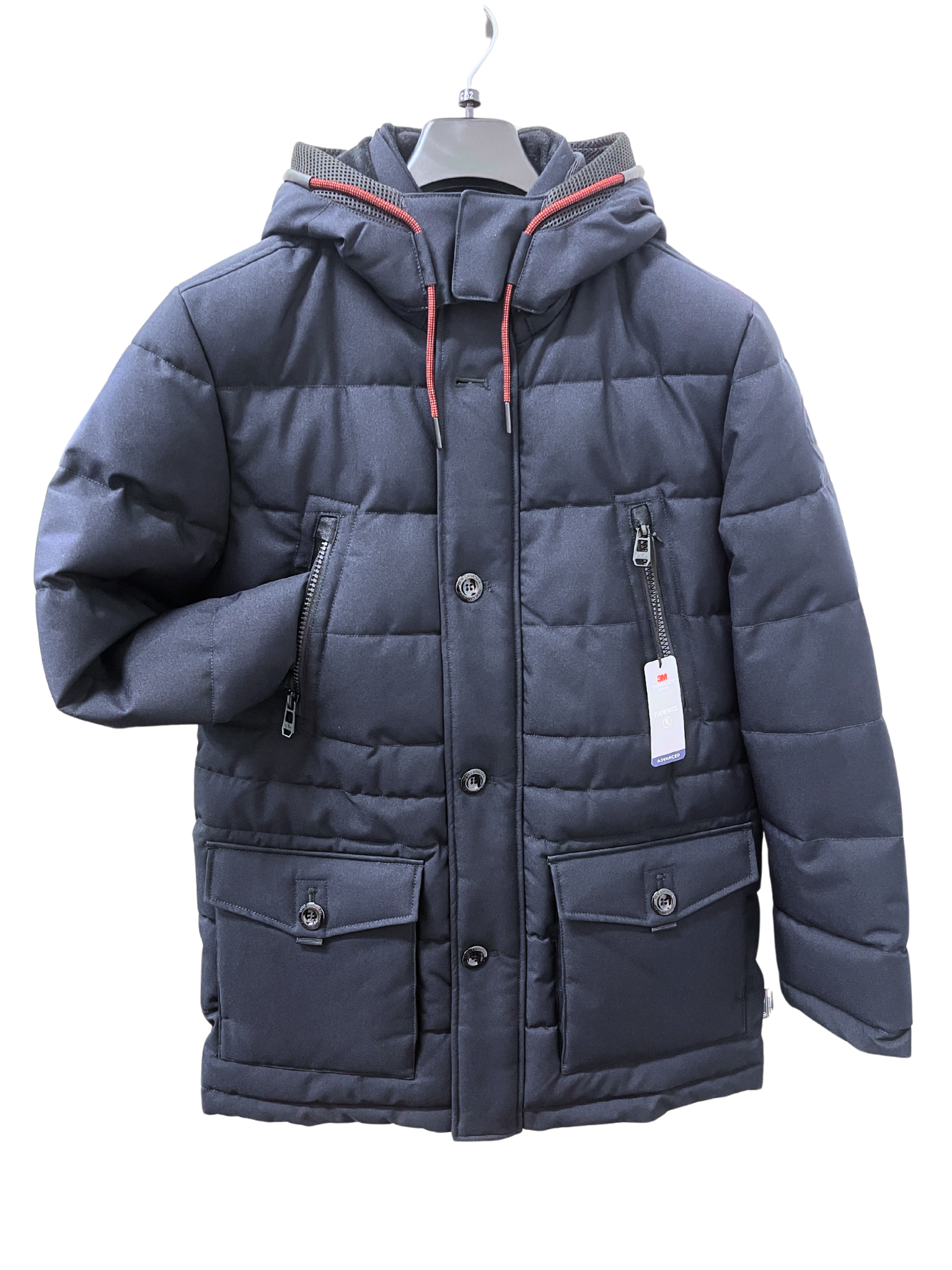 New Canadian toppatakki tummansininen "Thinsulate Quilted Parka"