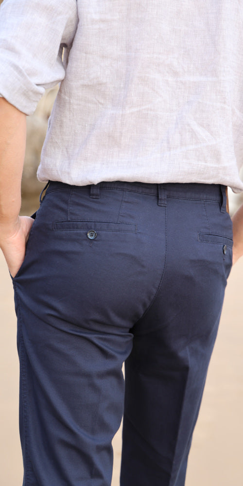 Buzo sininen puuvillahousu Denes