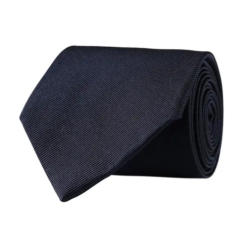 Amanda Christensen tummansininen silkki solmio
