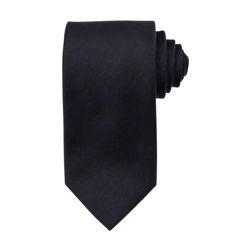 Amanda Christensen musta silkkisolmio "Classic Tie"
