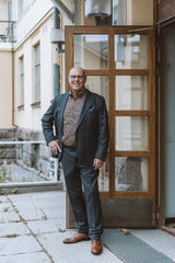 TURO Flanellipuku, harmaa Vitale Barberis "BILBAO+HOUSTON 5547/18"