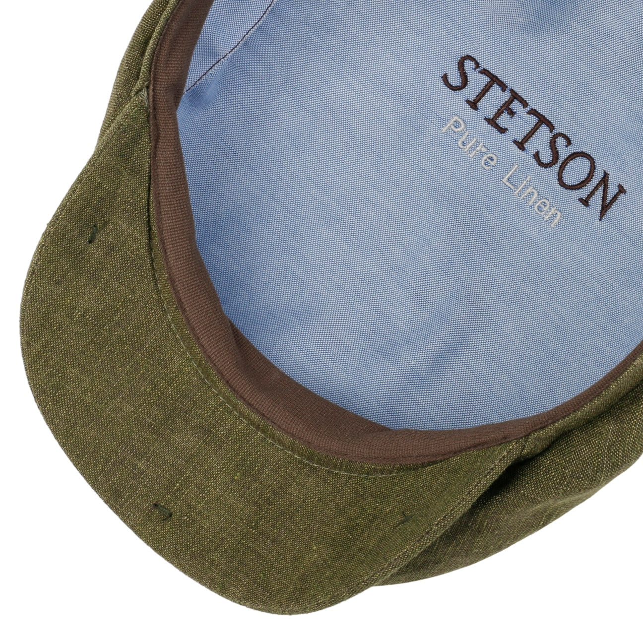 Stetson vihreä pellava lippalakki "Belfast Linen Flat Cap"