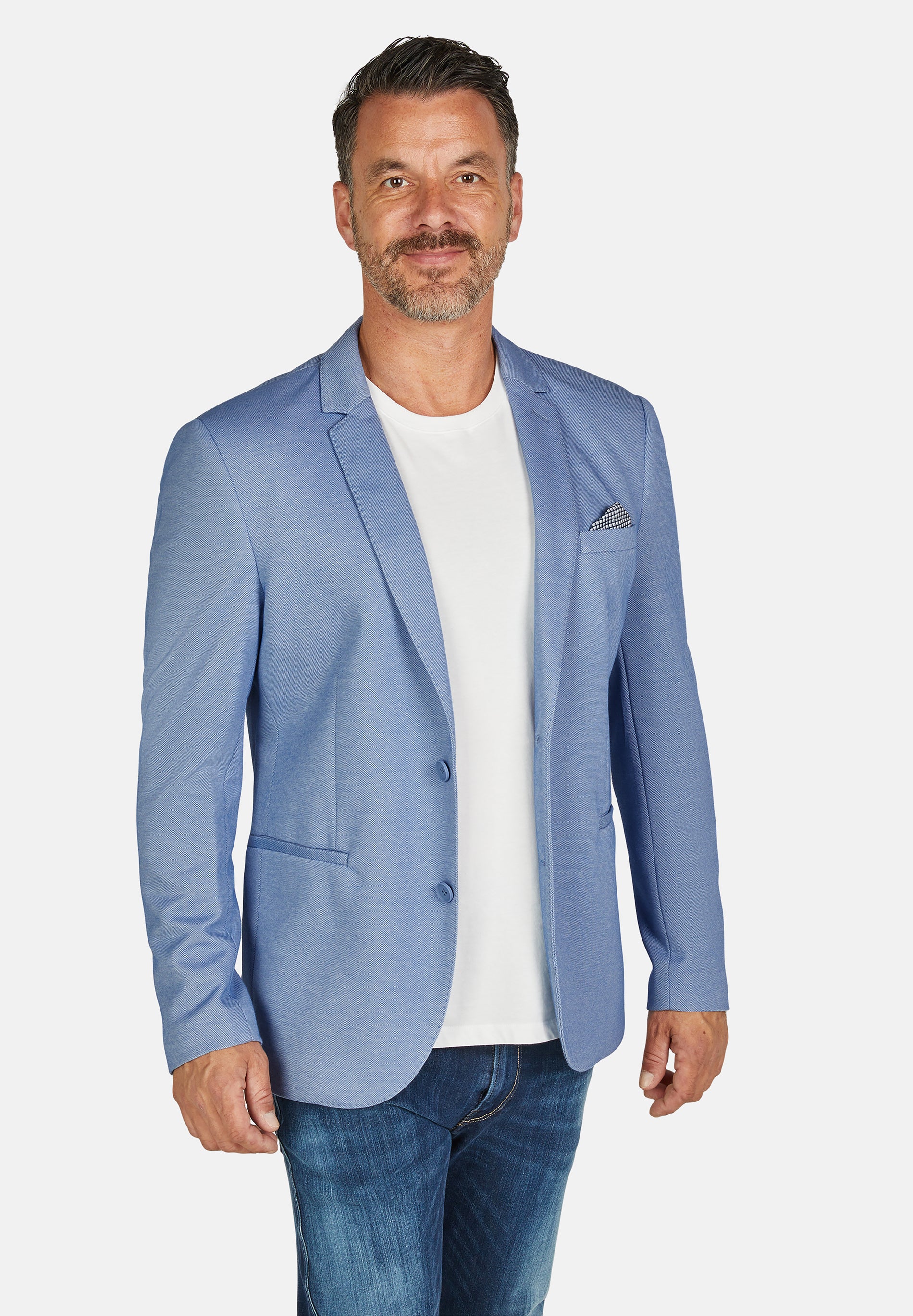 Calamar jersey bleiseri kirkas sininen