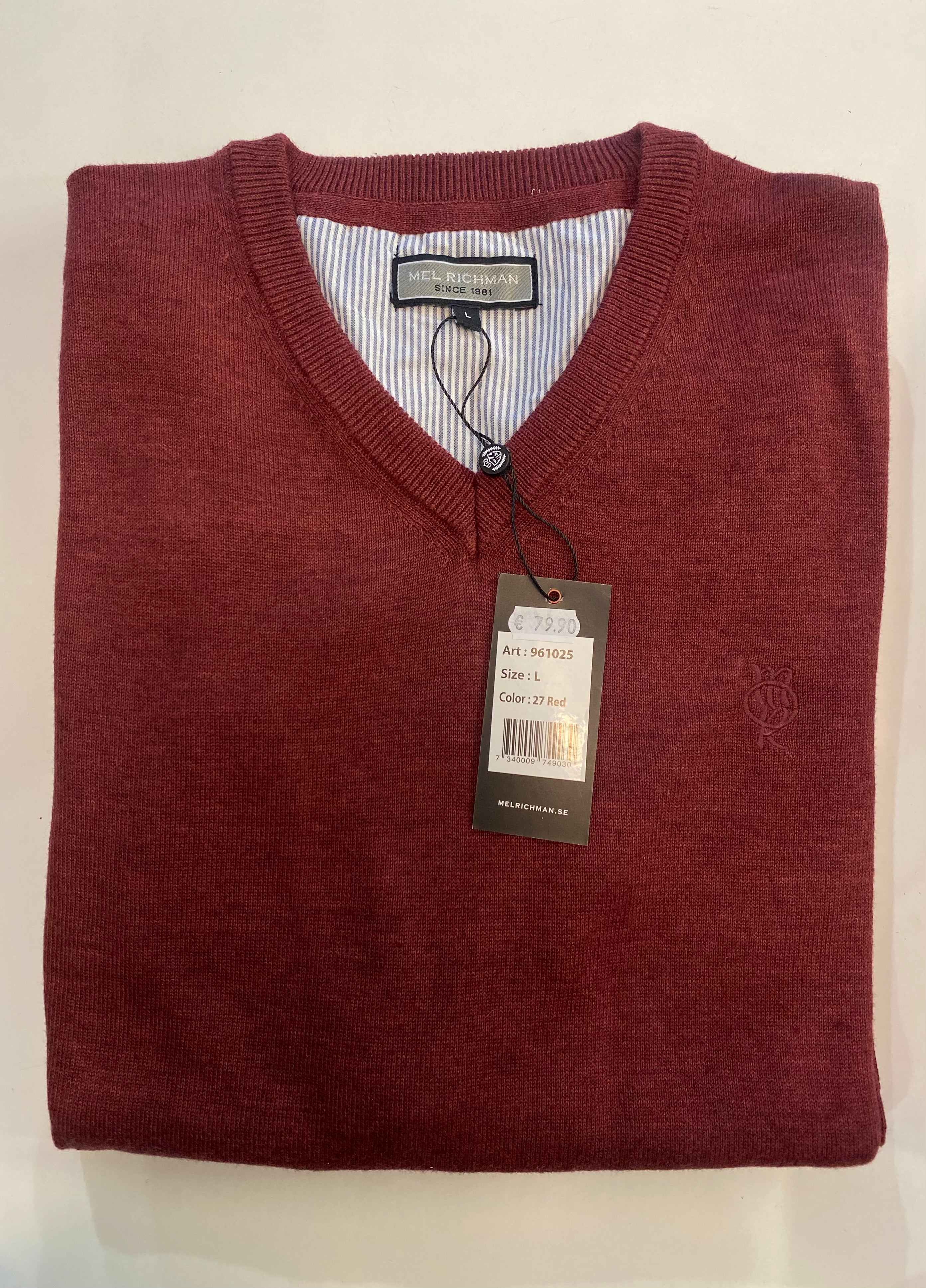 Mel Richman neule Tummanpunainen