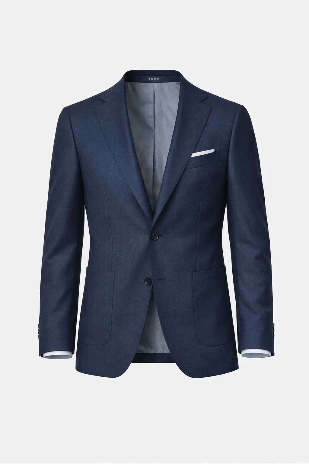 Turo Buffalo tummansininen bleiseri modern fit Zignone Active