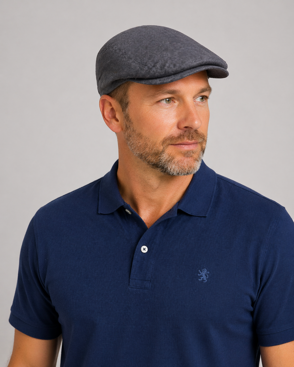 Stetson Driver Cap harmaa pellava