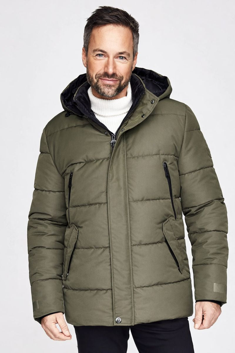 New Canadian toppatakki vihreä "DryIQ Functional Jacket"