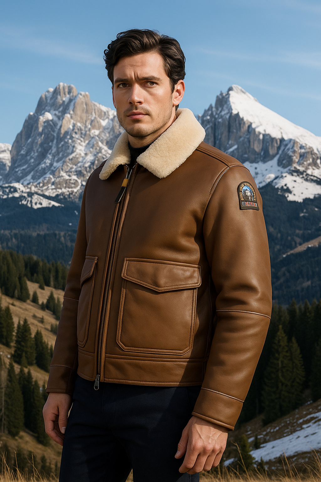 Parajumpers nahkatakki Rodney special