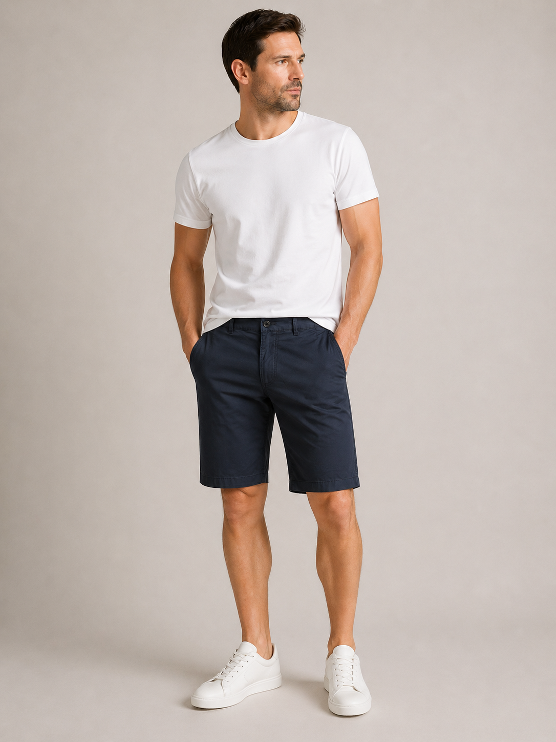 Camel Active bermudashortsit tummansininen regular fit