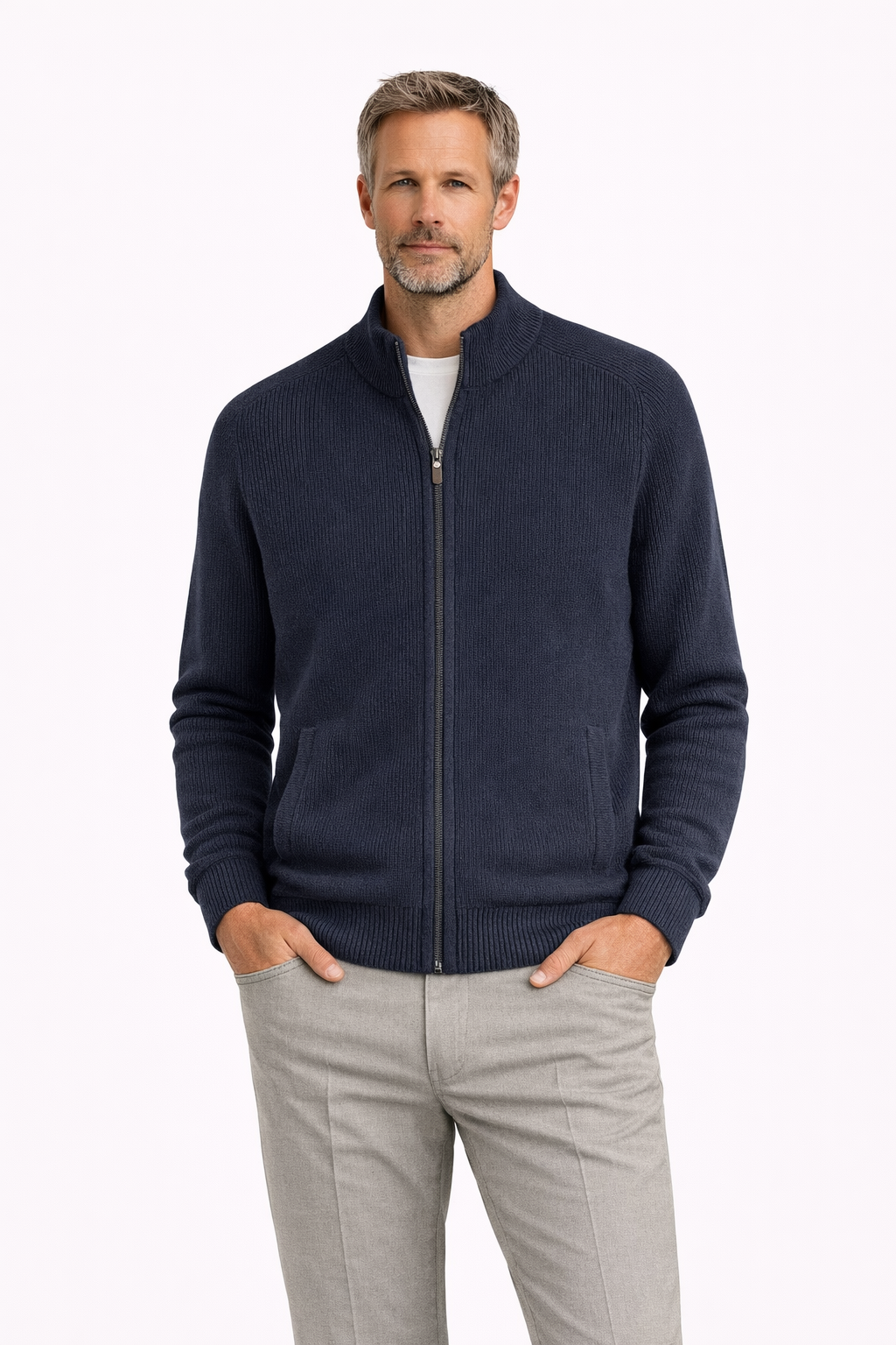 Fynch Hatton neuletakki Navy