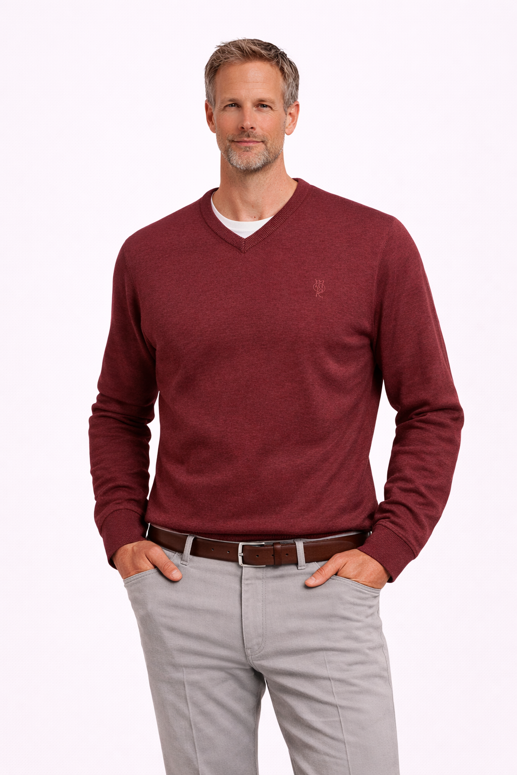 Mel Richman neule Tummanpunainen