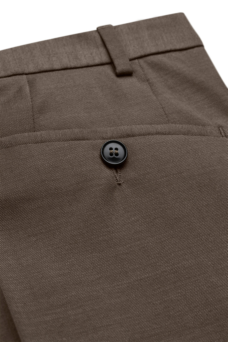 Digel ruskea juhlapuku slim fit