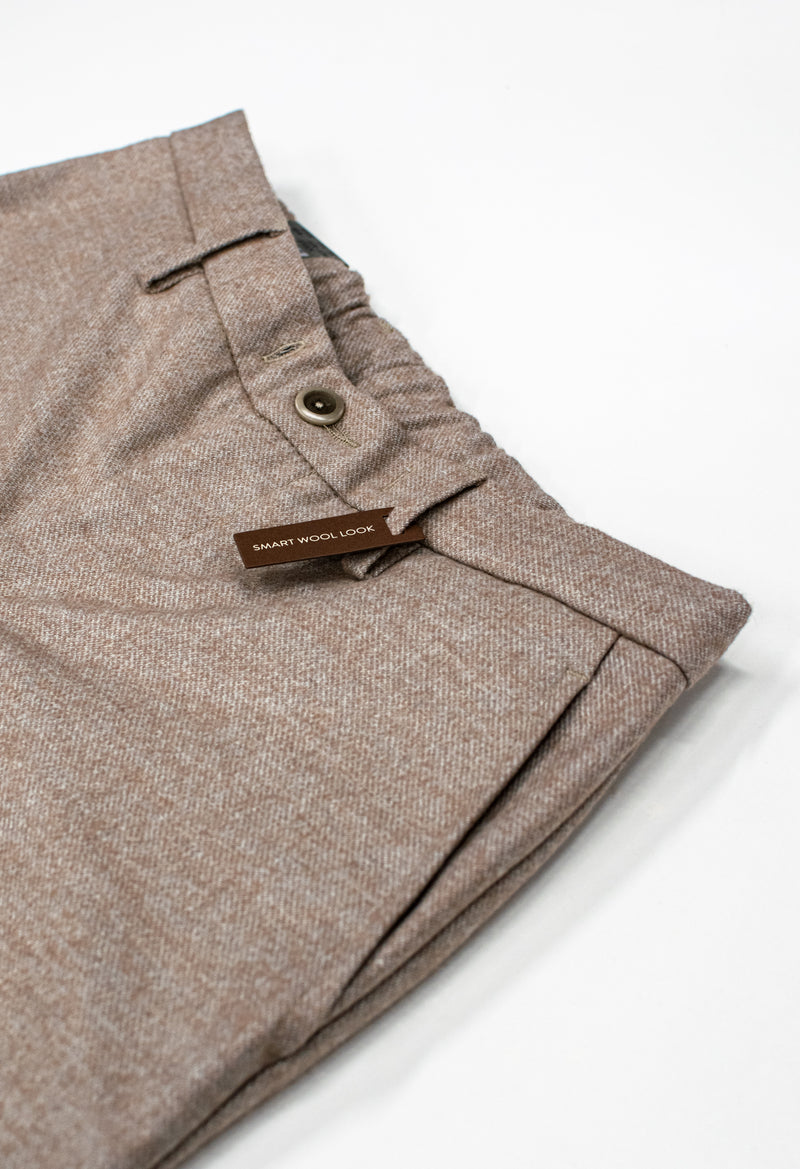 Alberto slim fit flanellihousut "Jump"
