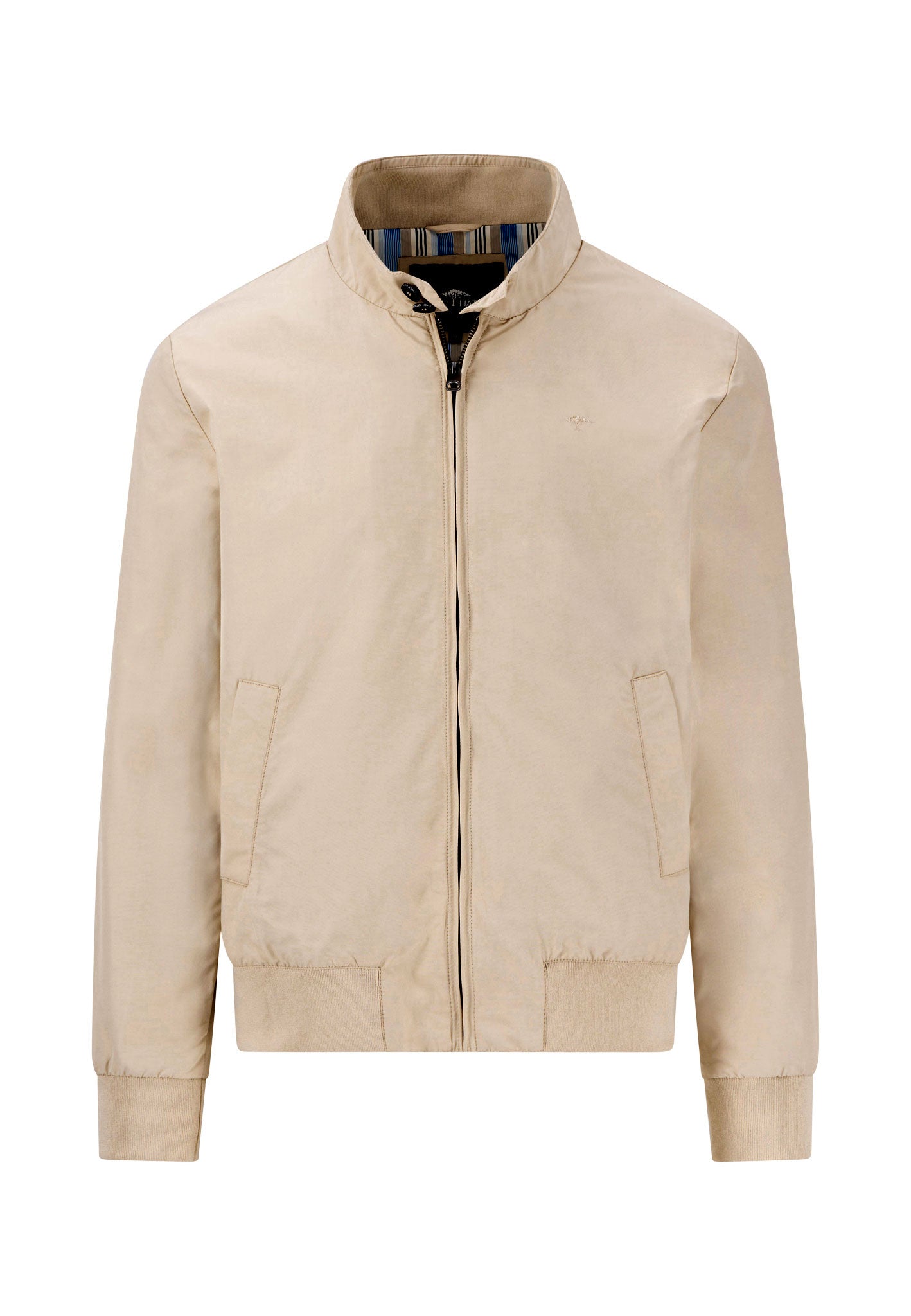 Fynch-Hatton pusakkamallin takki beige "Harrington Blouson"