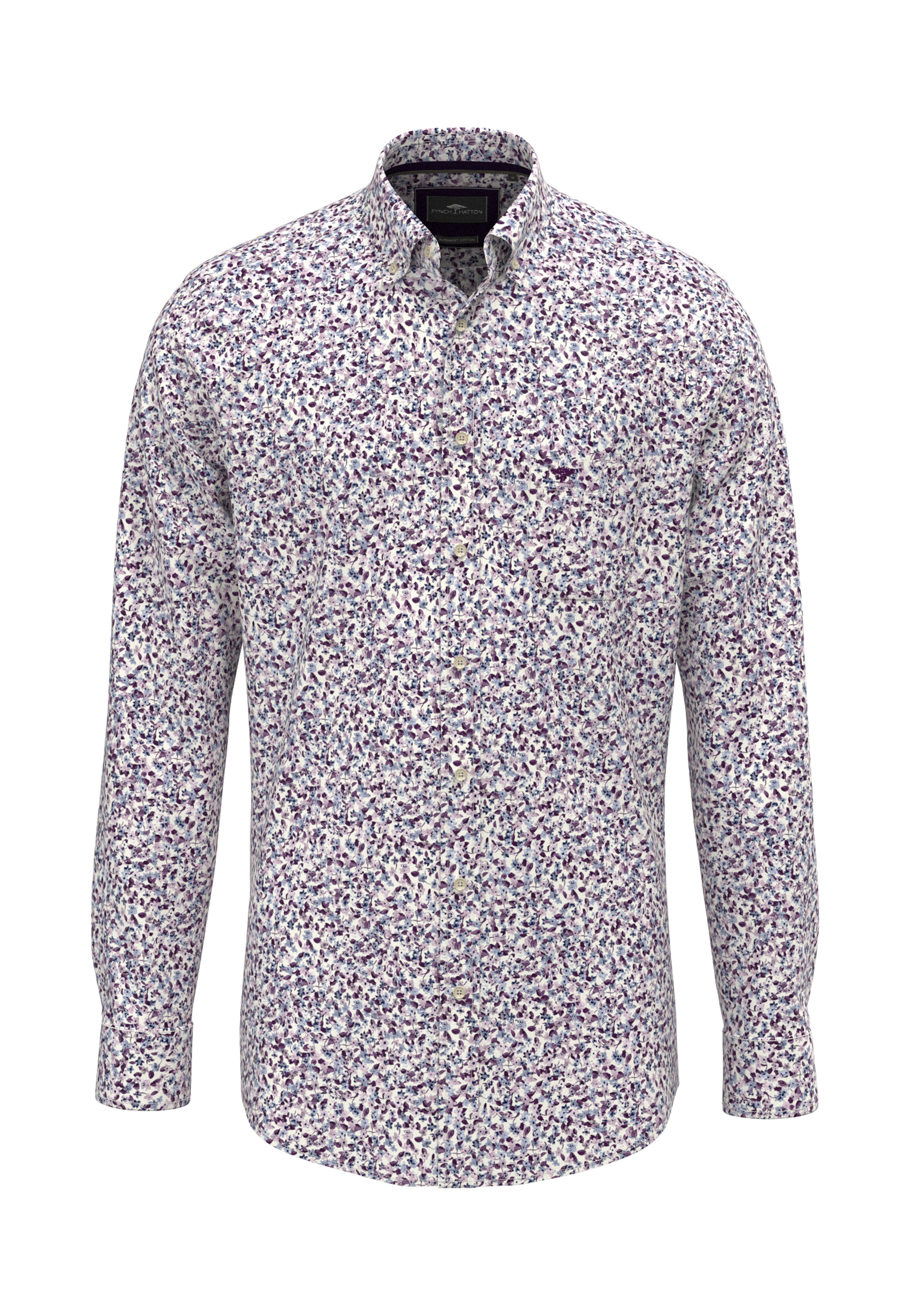 Fynch Hatton kauluspaita Kukkakuvio