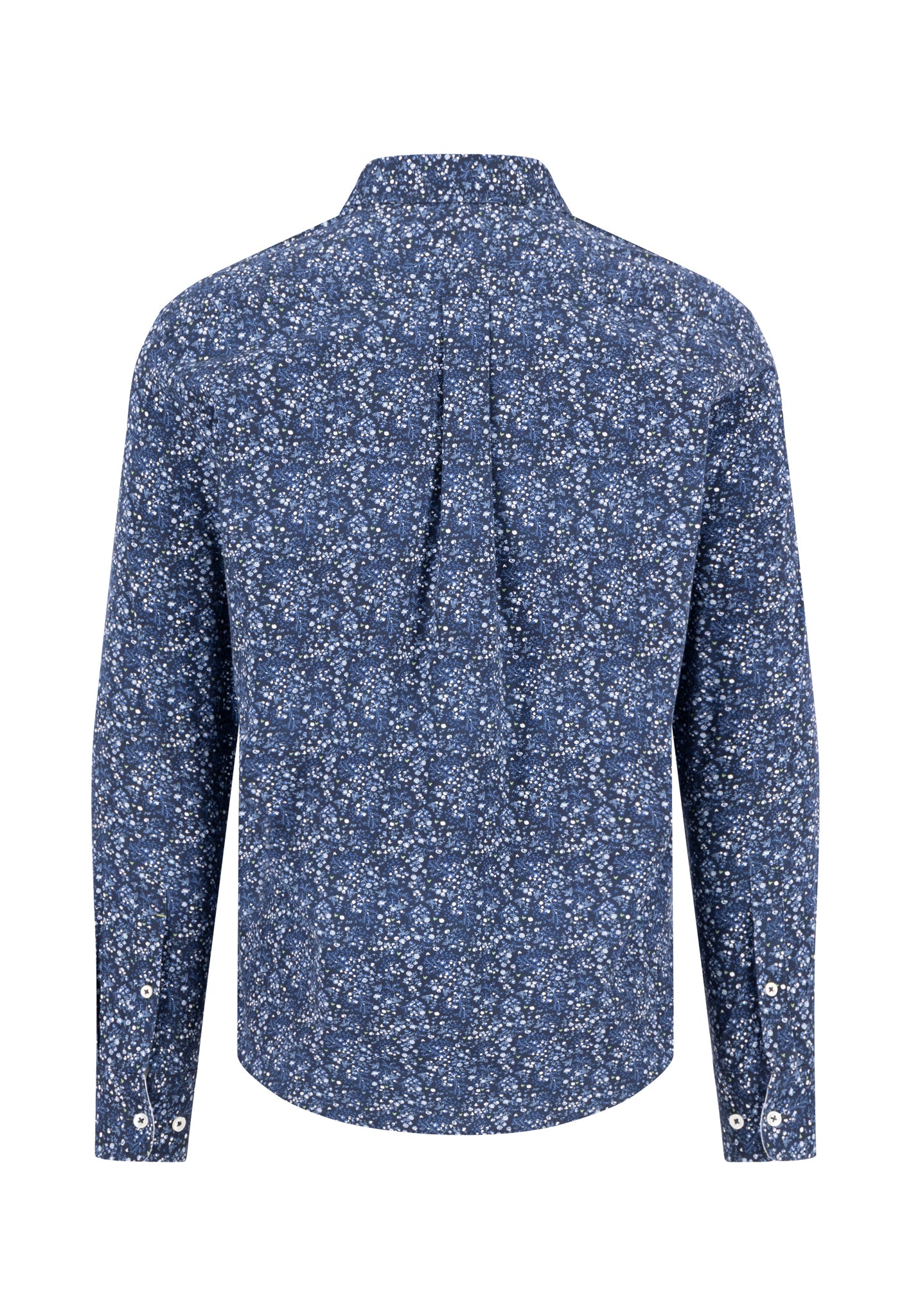 Fynch-Hatton kukkakuvio minimal flower kauluspaita