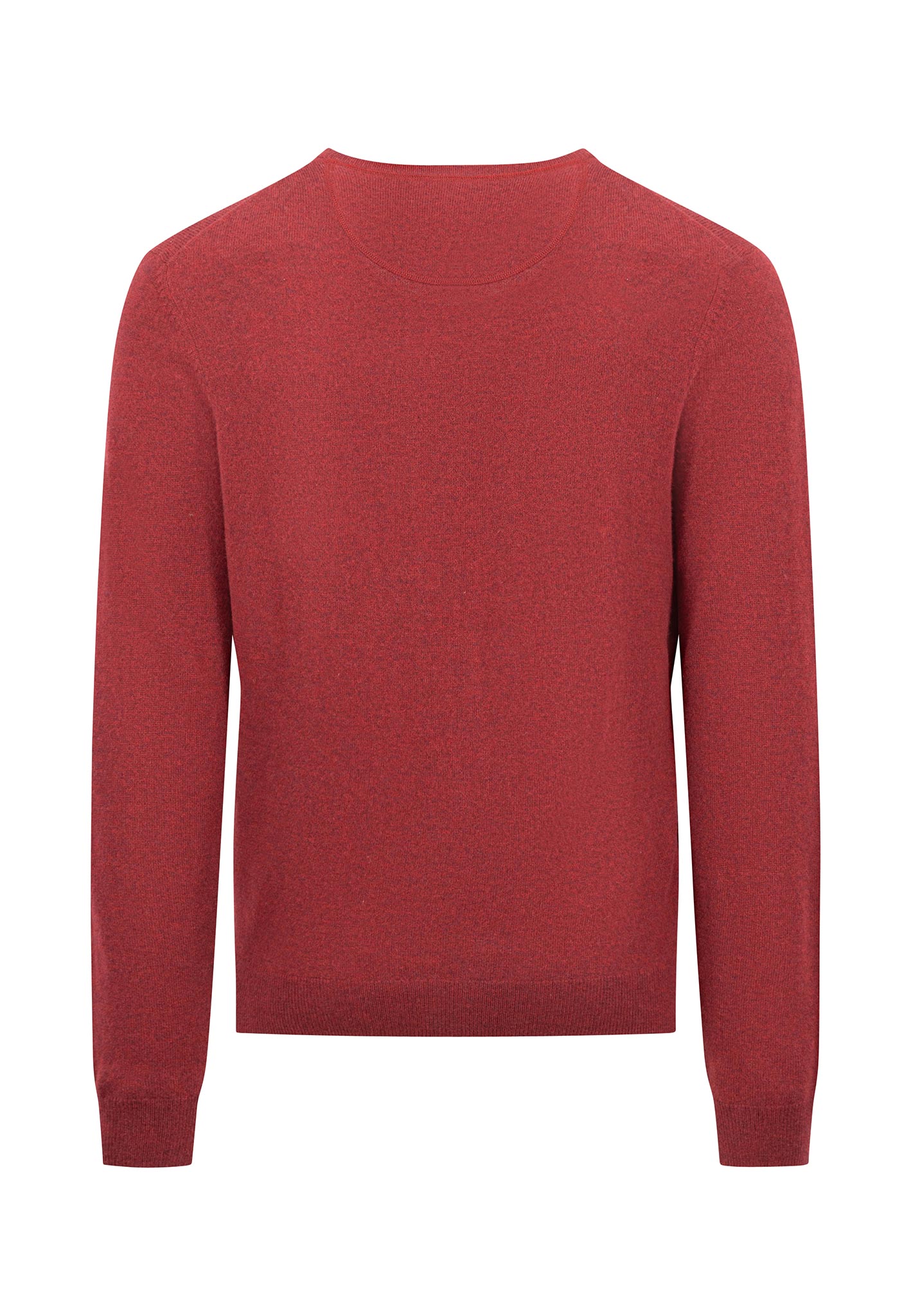 Fynch-Hatton merino-cashmere v-neck punainen