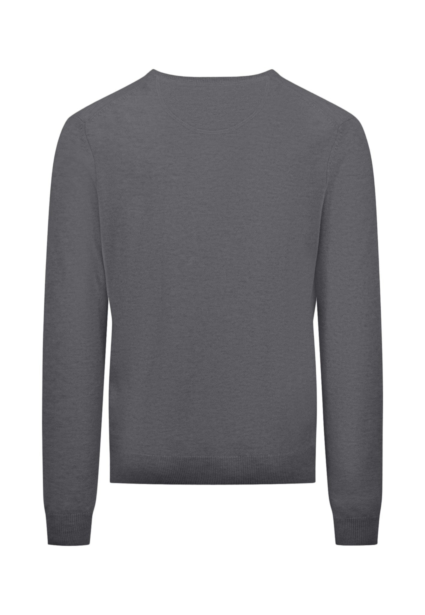 Fynch-Hatton merino-cashmere v-neck harmaa