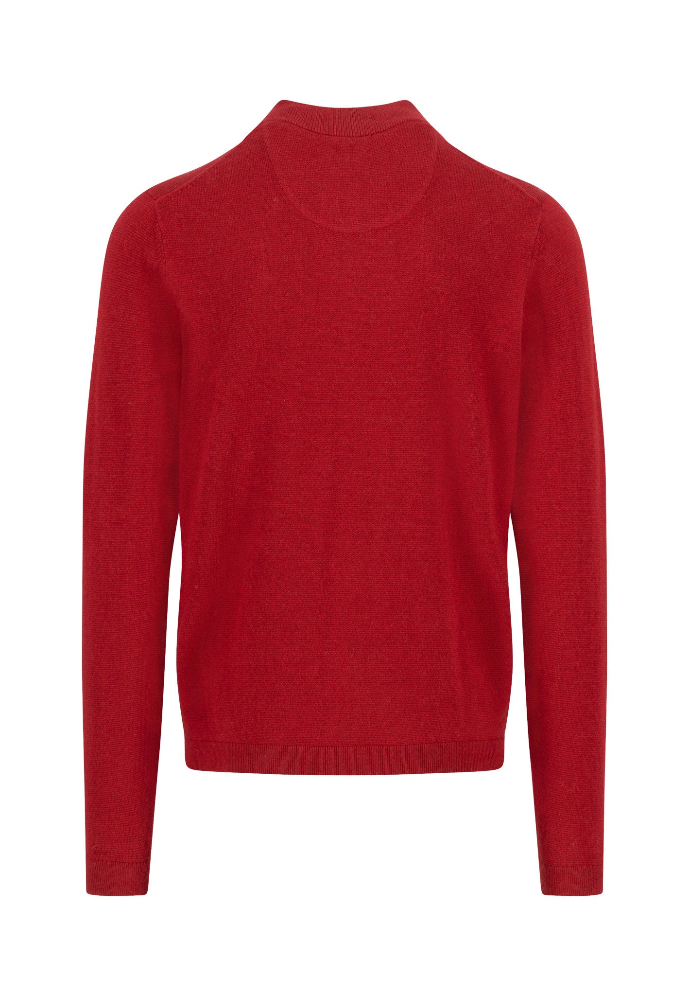 Fynch-Hatton half zip neule punainen puuvilla-kashmir
