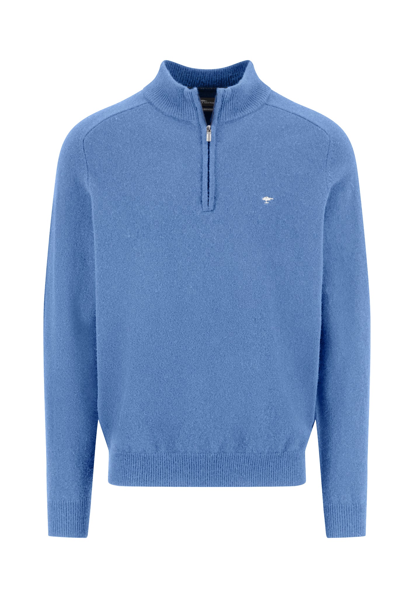 Fynch-Hatton half-zip villaneule vaaleansininen