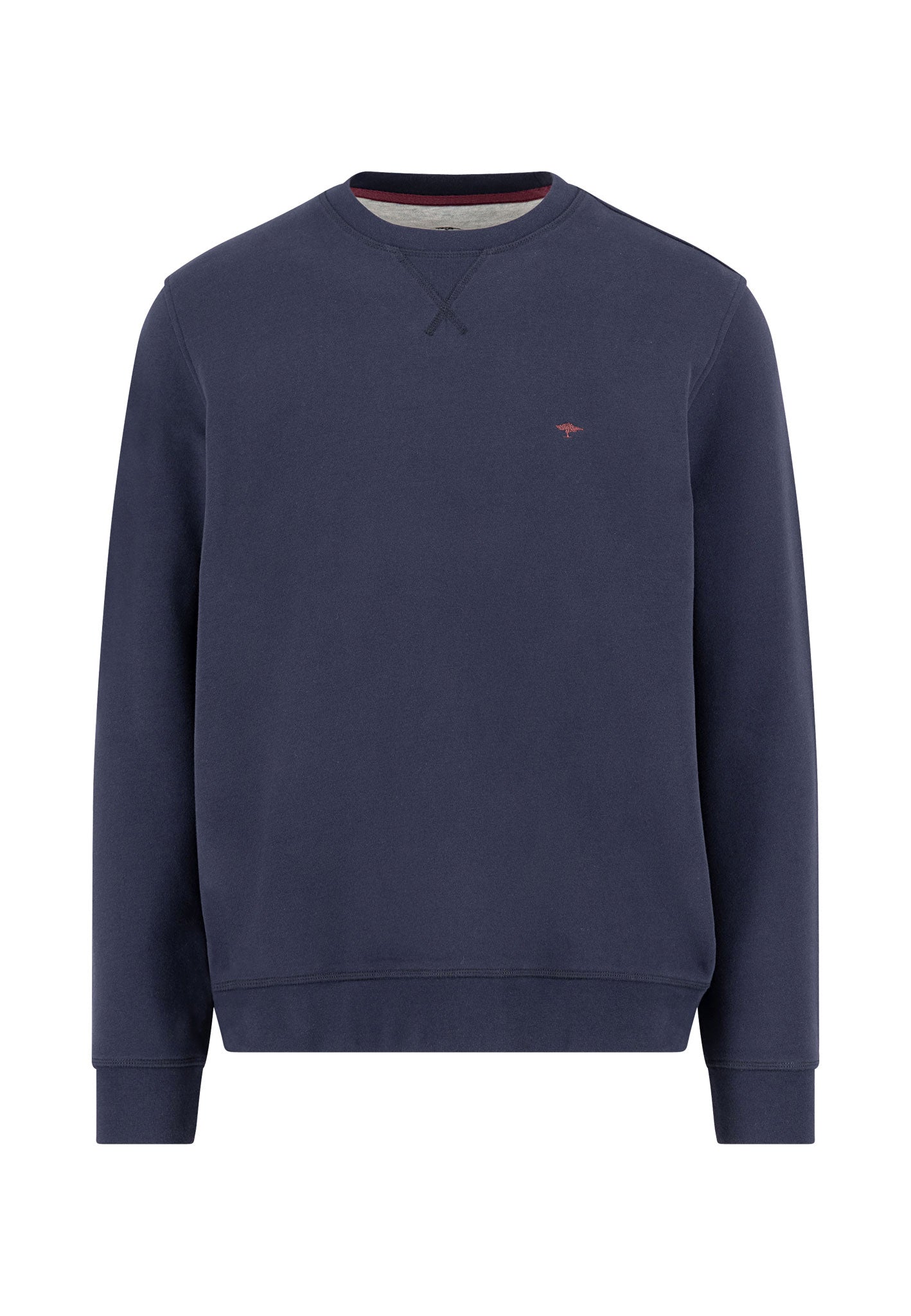 Fynch-Hatton Miesten Collegepaita Sweat O-Neck Navy