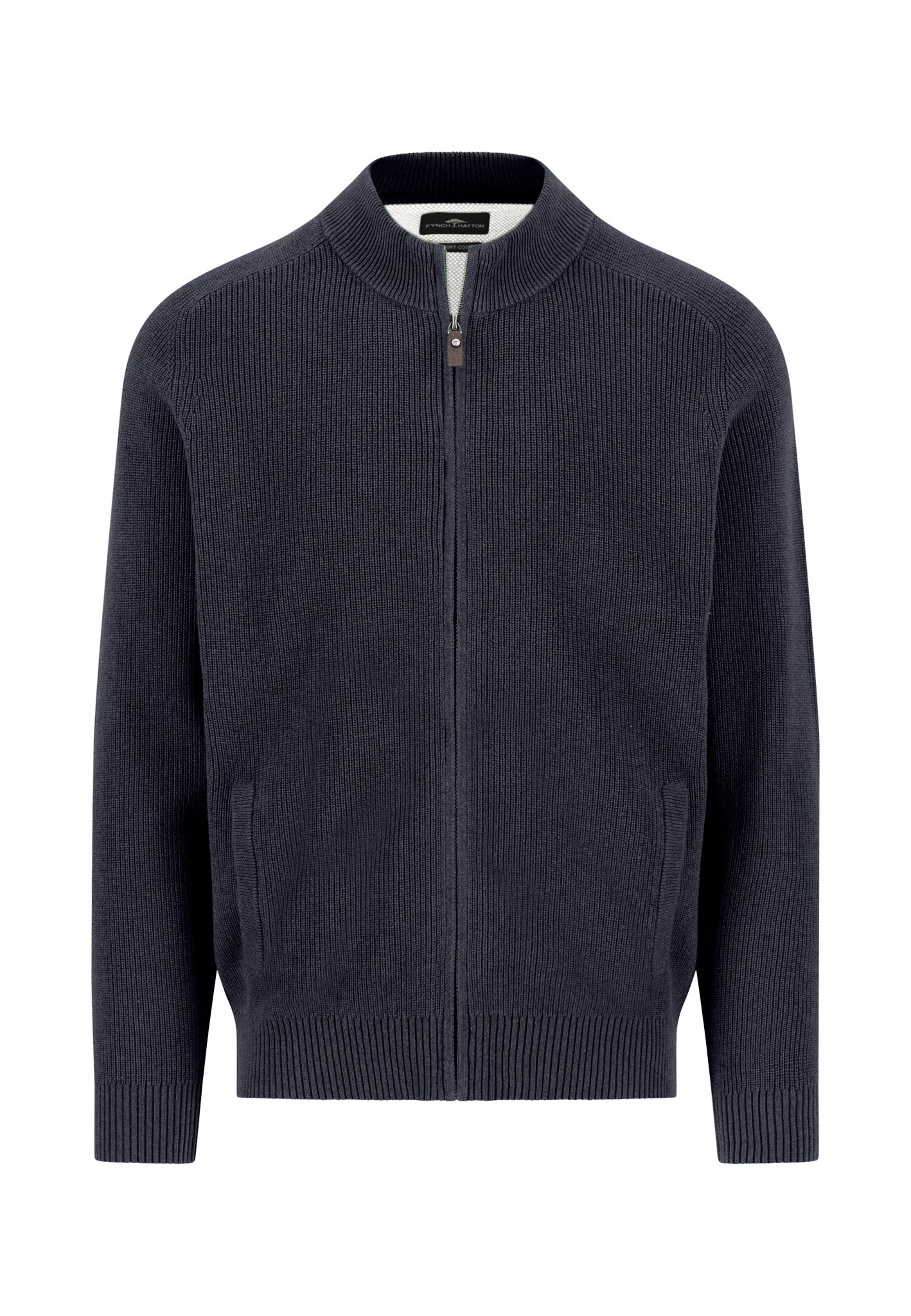 Fynch-Hatton neuletakki navy puuvilla