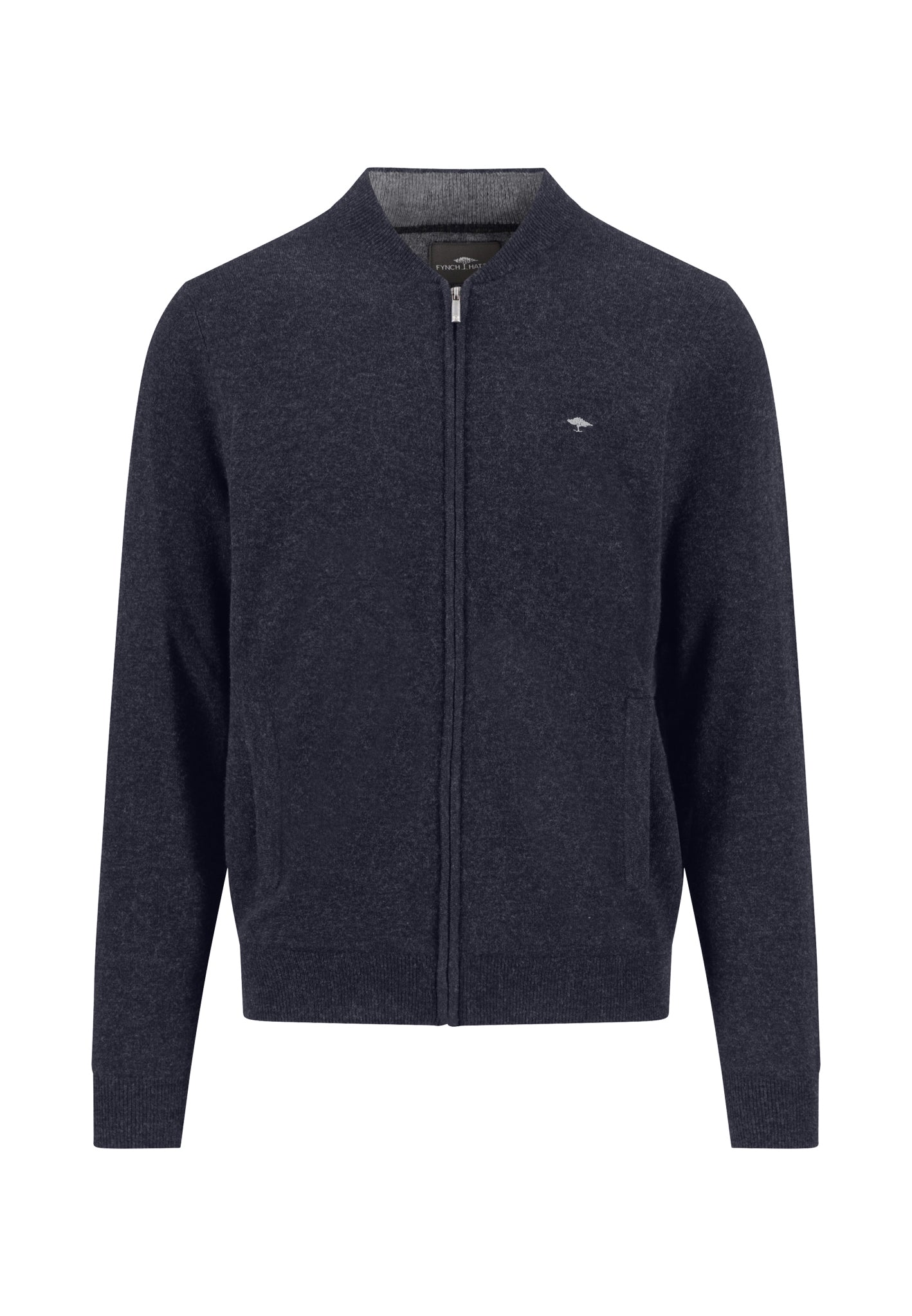 Fynch-Hatton navy villatakki merino kashmir