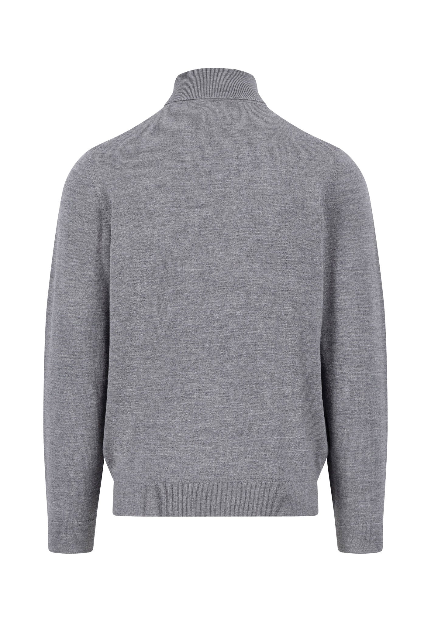 Fynch-Hatton Rollneck Merinovillaneule Harmaa