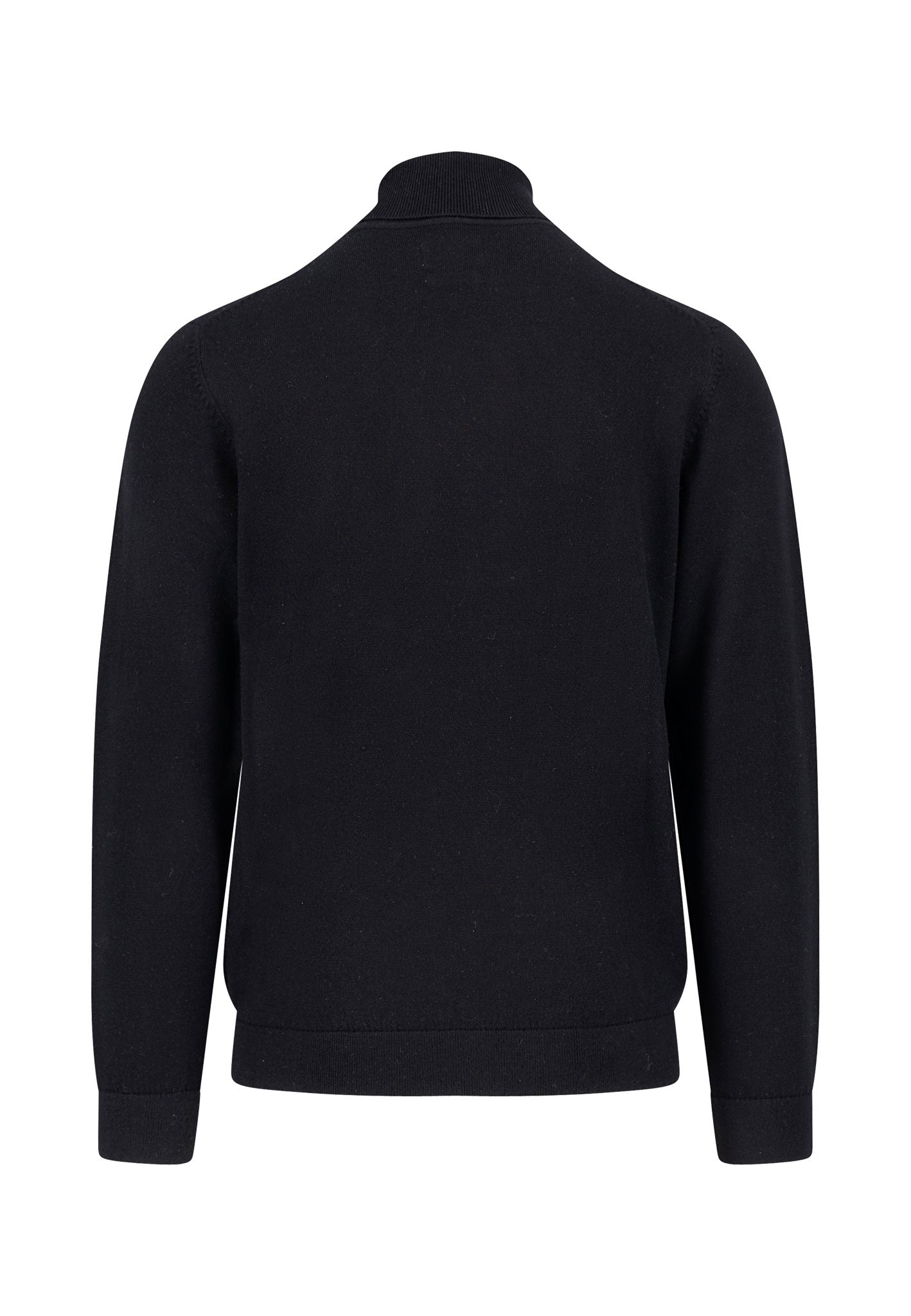 Fynch-Hatton Rollneck Merinovillaneule Musta