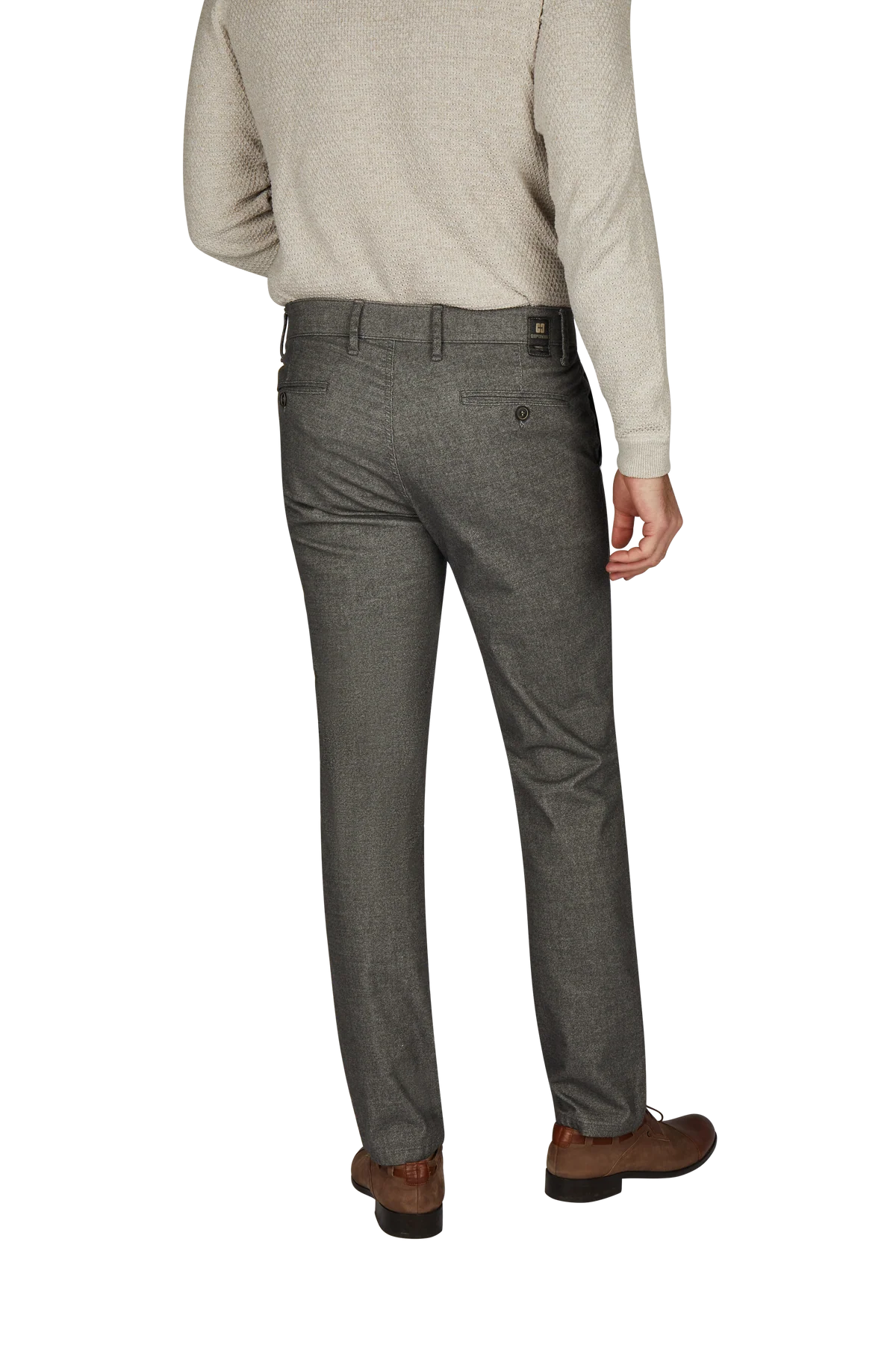 Club of Comfort Garvey puuvillahousu harmaa wool look