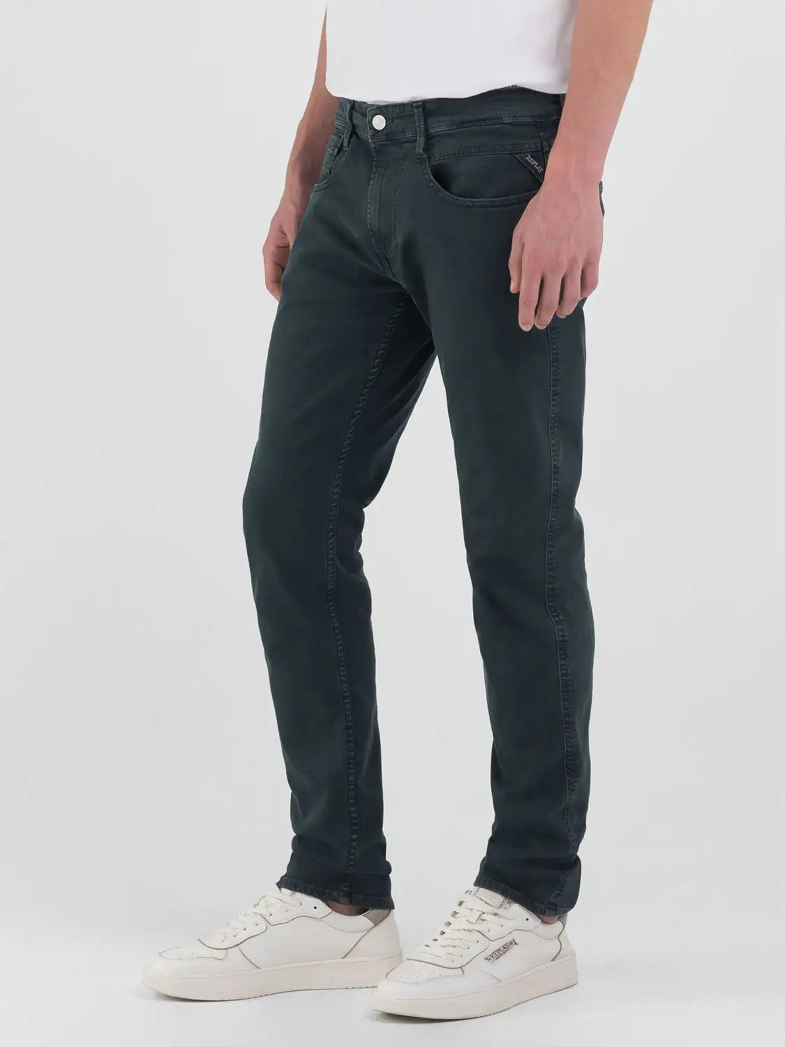 Replay joustofarkku slim fit ocean blue "Anbass"